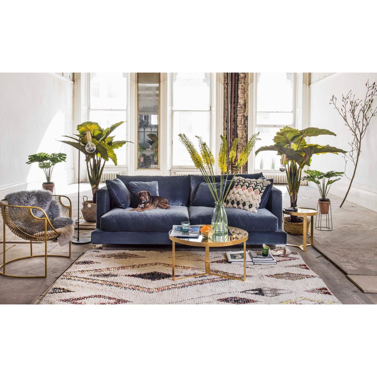 Denver 2 Seater - Earth Laundered Linen – image 2