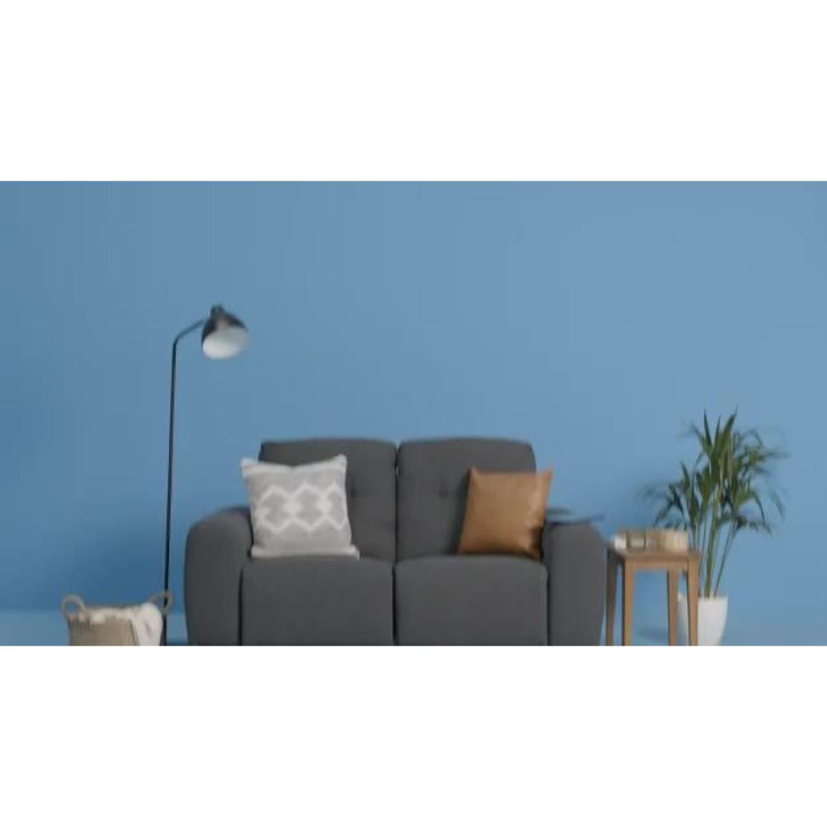 Habitat Ghost 2 Seater Fabric Recliner Sofa - Charcoal – image 2