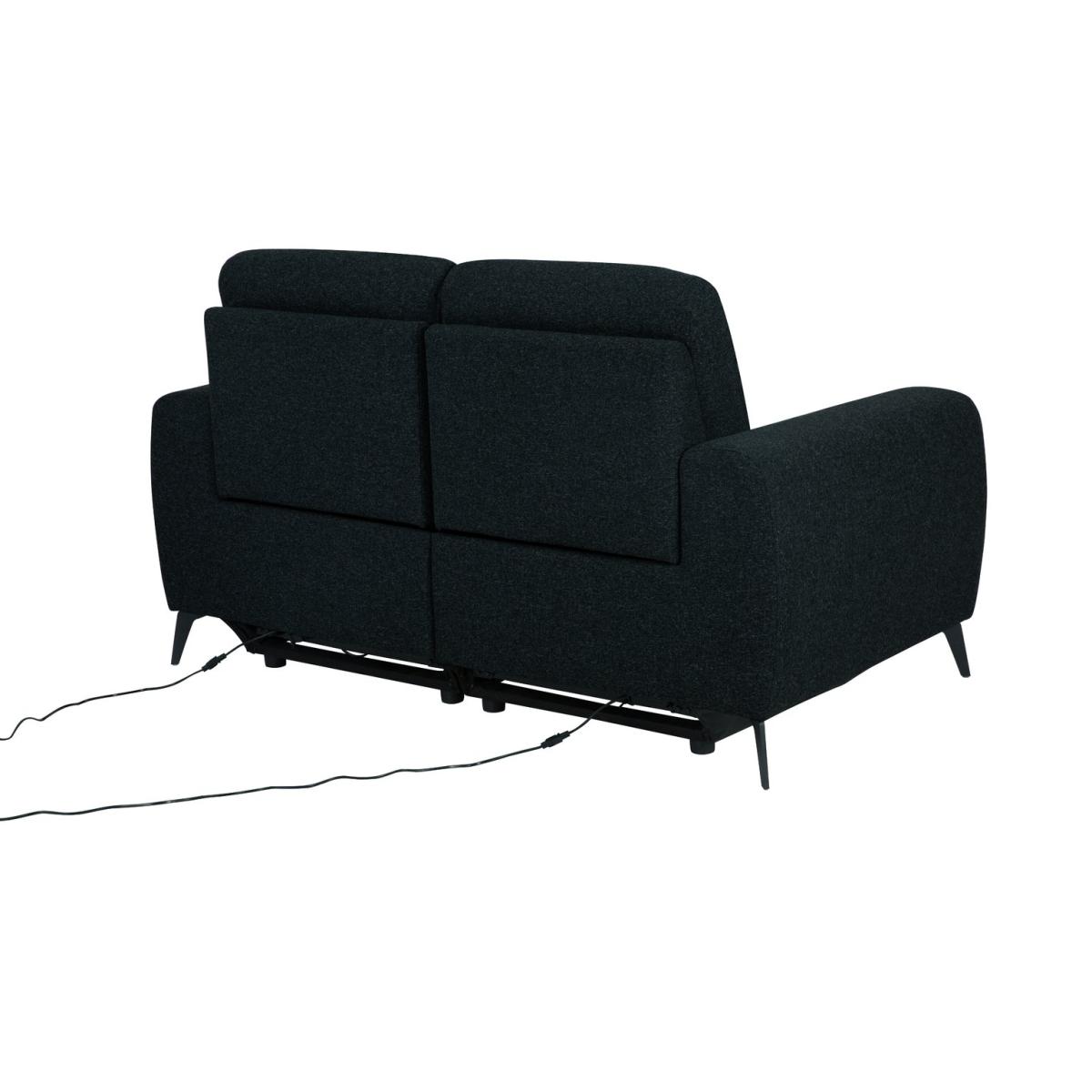 Habitat Ghost 2 Seater Fabric Recliner Sofa - Charcoal – image 5