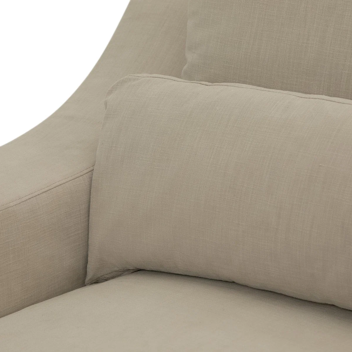Habitat Odin 2 Seater Fabric Sofa - Natural – image 6