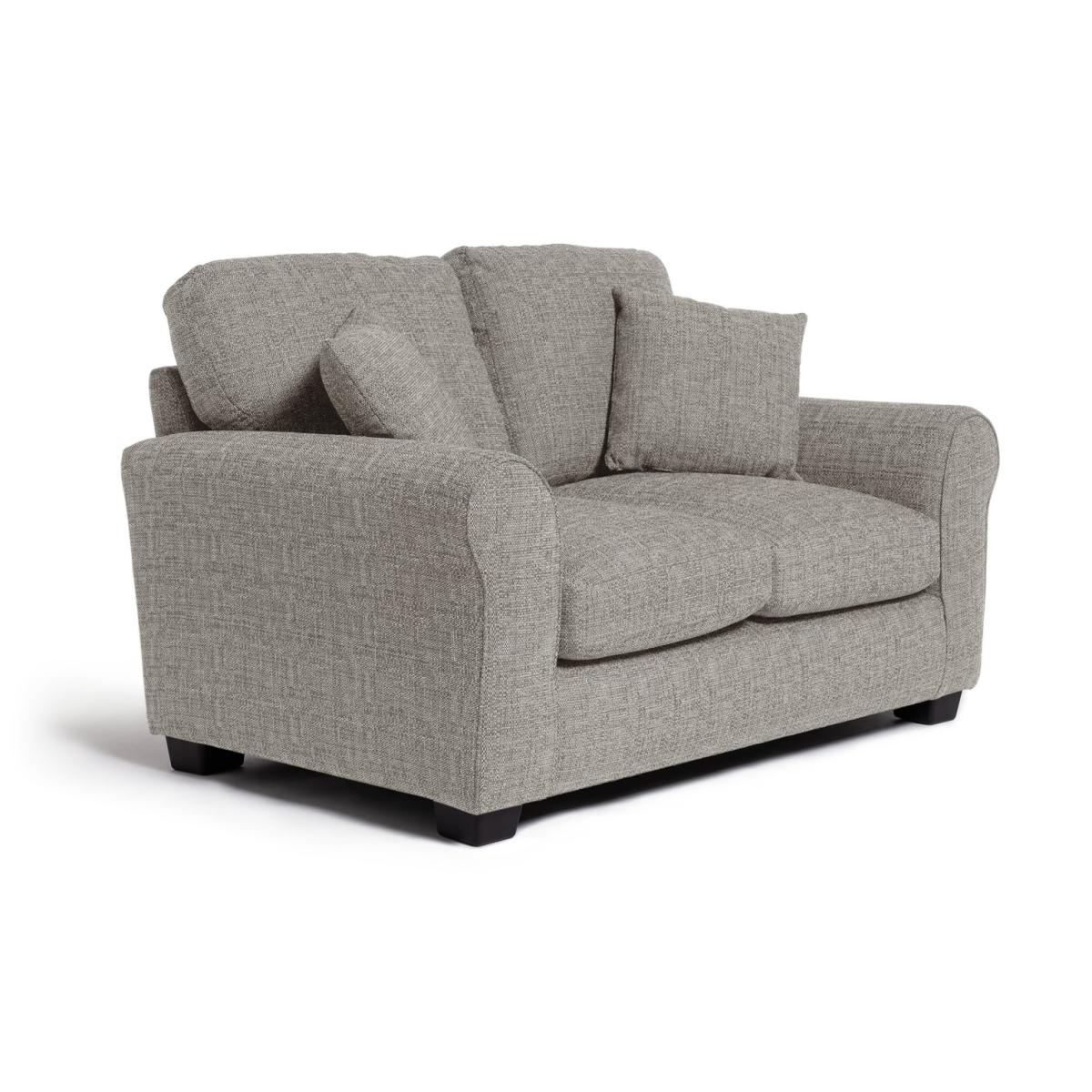 Habitat Lisbon Fabric 2 Seater Sofa - Grey – image 7