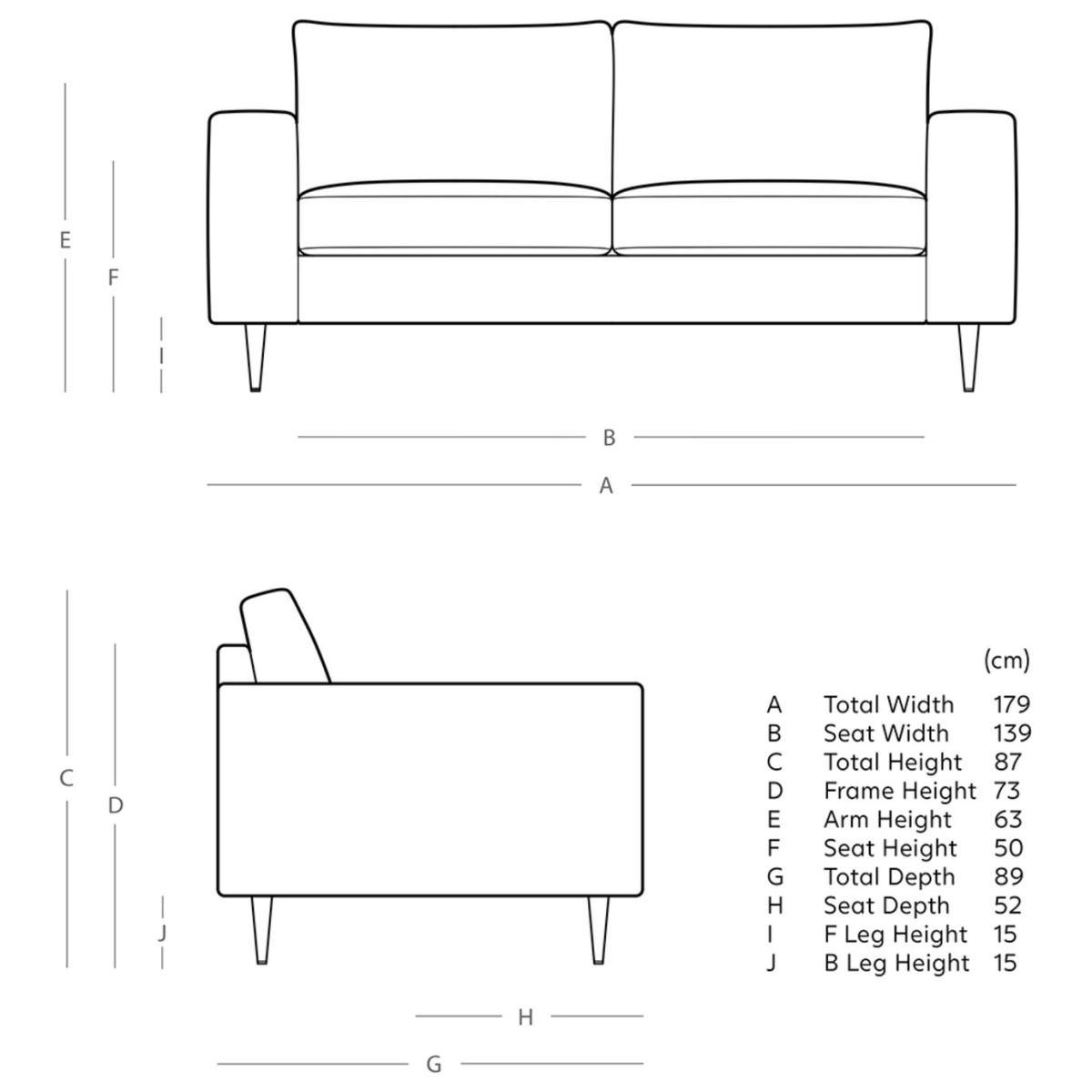 Swoon Evesham Velvet 2 Seater Sofa - Burnt Orange – image 7