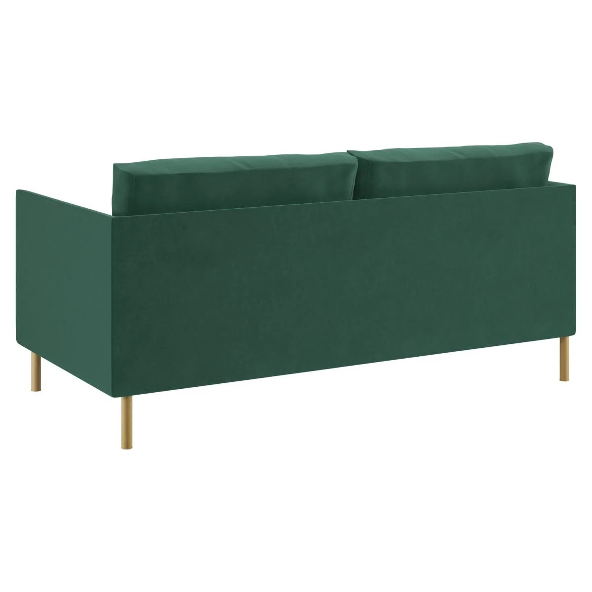 Habitat Hyde Velvet 2 Seater Sofa - Green – image 3