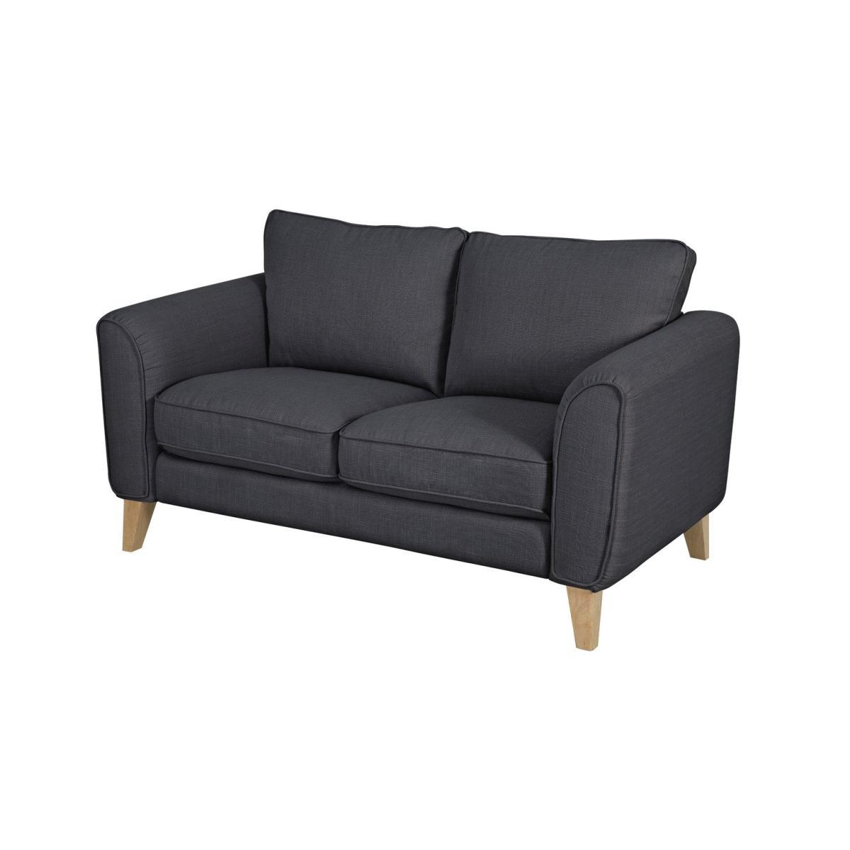 Habitat Cooper 2 Seater Fabric Sofa - Charcoal – image 2