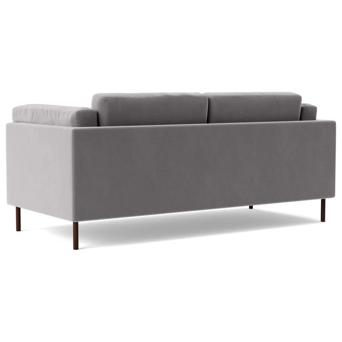 Swoon Munich Velvet 2 Seater Sofa - Silver Grey – image 6