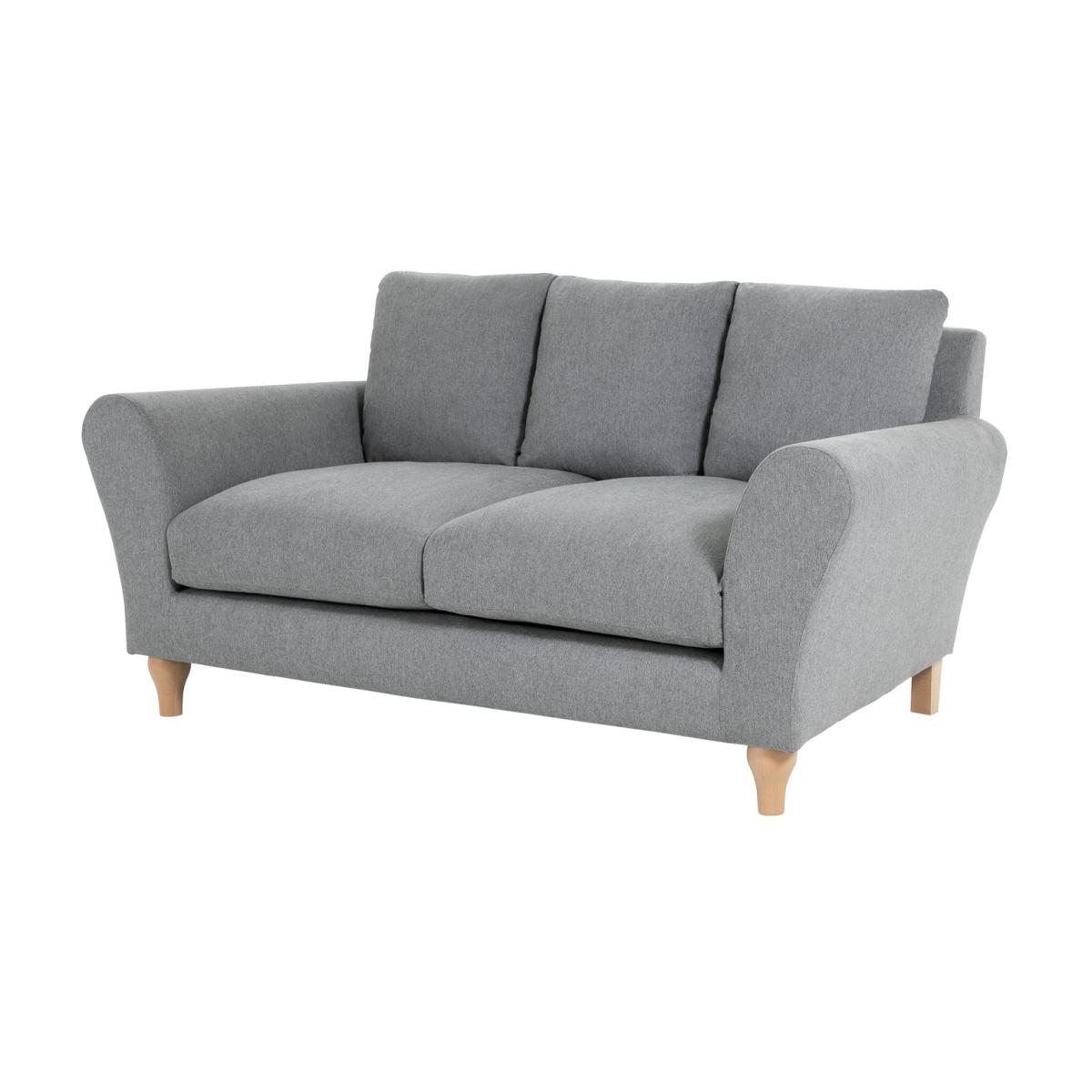 Habitat Carrie 2 Seater Fabric Sofa - Grey – image 5