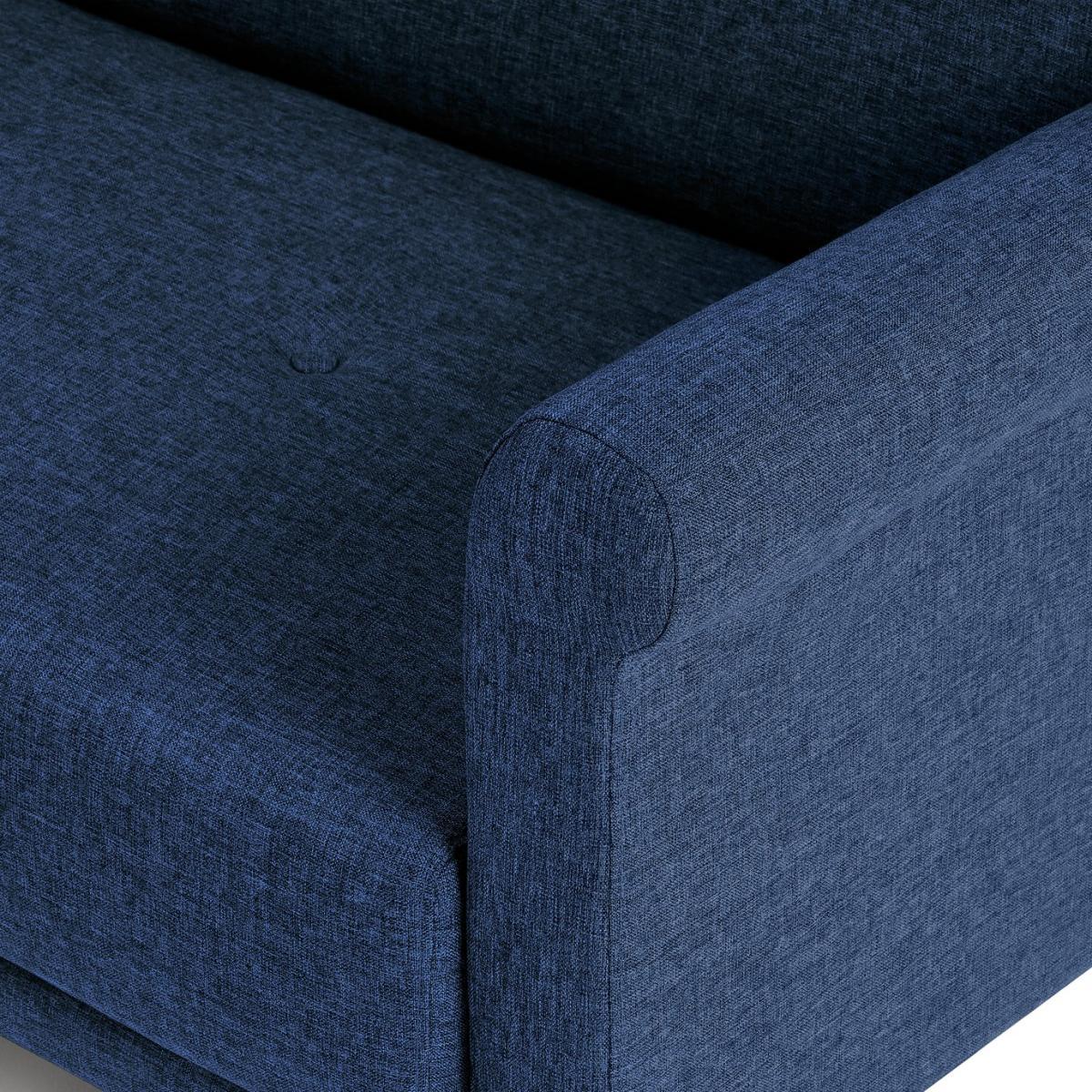 Habitat Evie 2 Seater Fabric Sofa - Navy – image 6