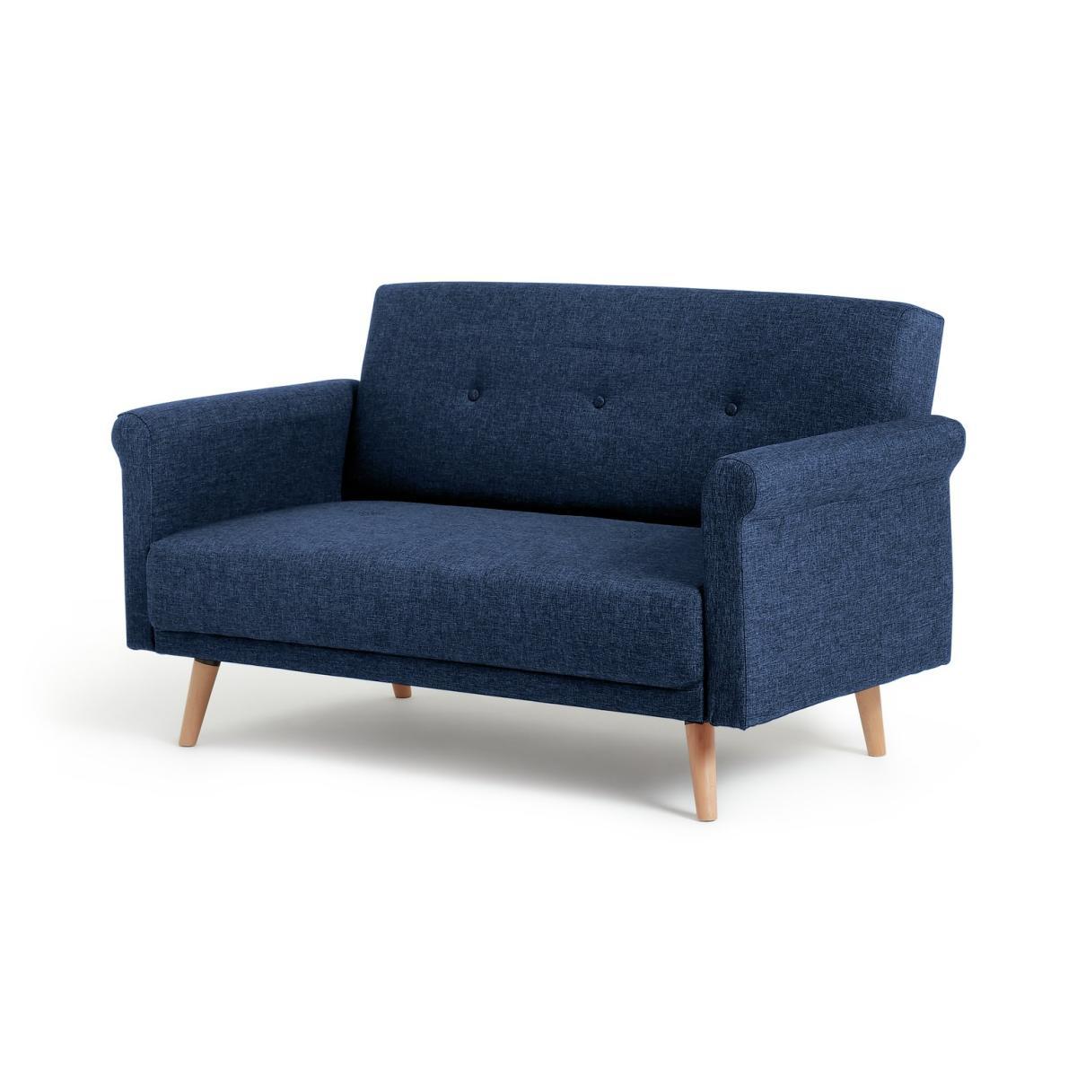 Habitat Evie 2 Seater Fabric Sofa - Navy – image 8