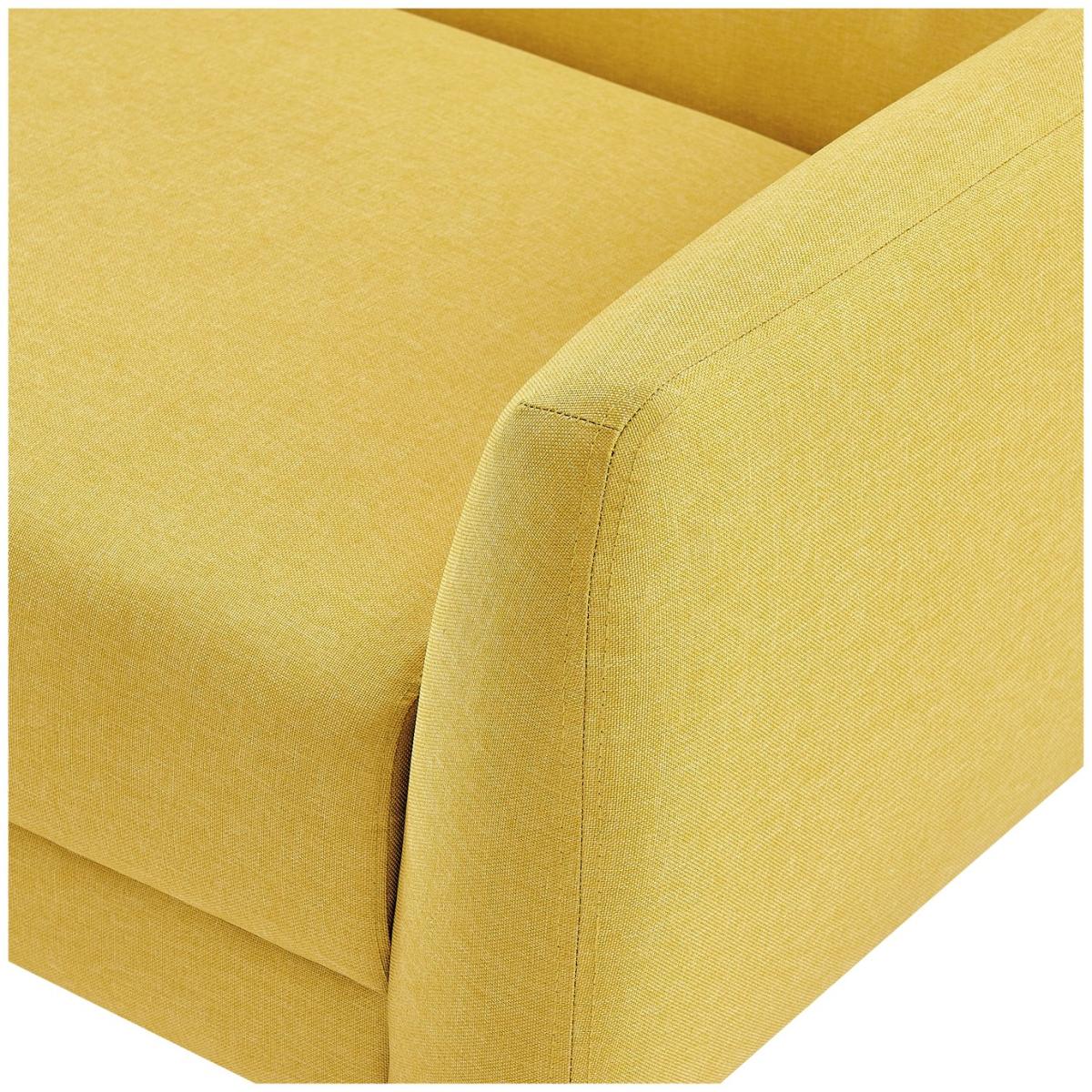 Habitat Finney Fabric 2 Seater Sofa - Mustard – image 9