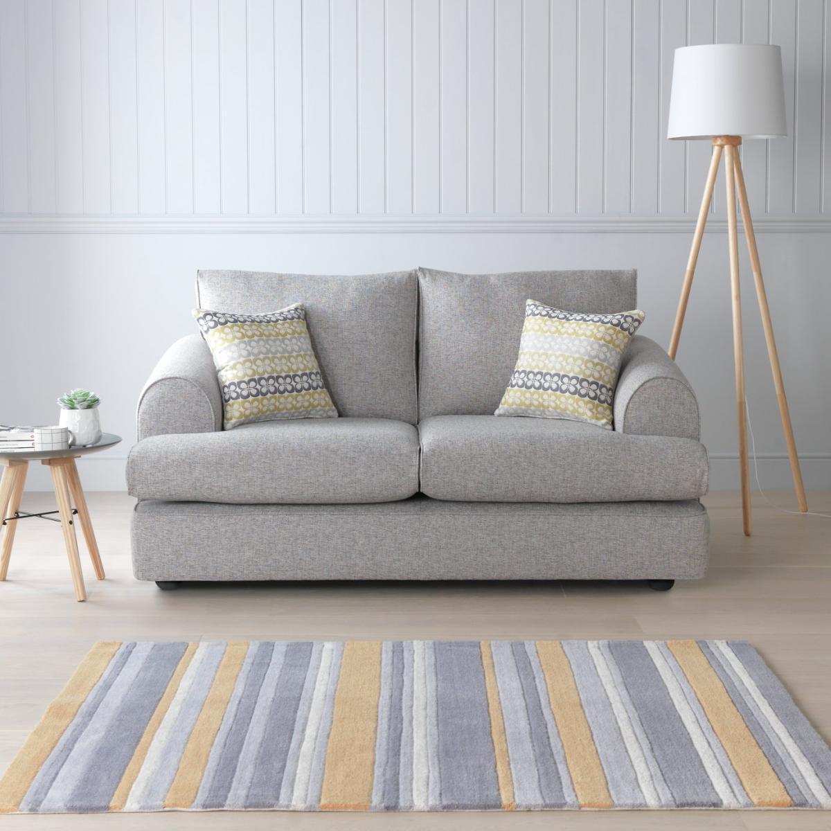 Habitat Atticus 2 Seater Fabric Sofa - Grey – image 2