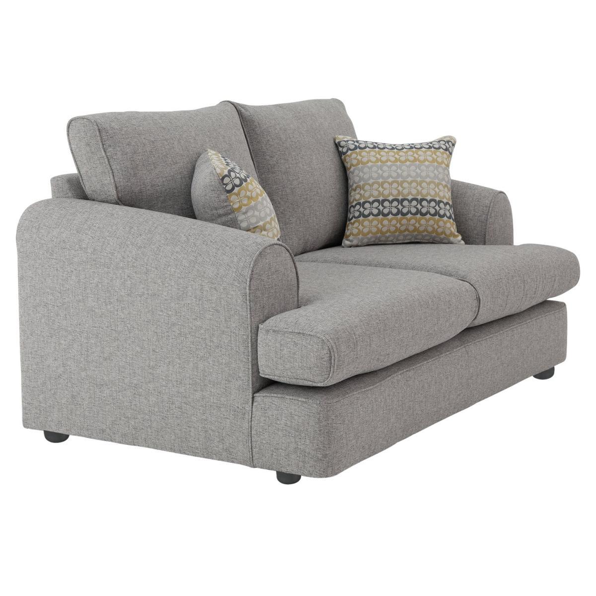 Habitat Atticus 2 Seater Fabric Sofa - Grey – image 7