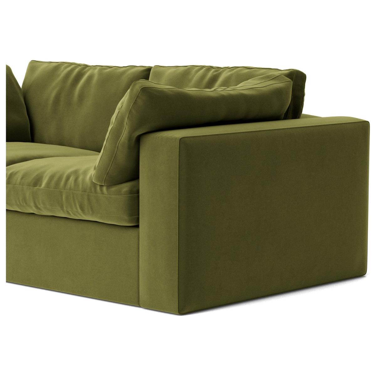 Swoon Seattle Velvet 2 Seater Sofa - Fern Green – image 5