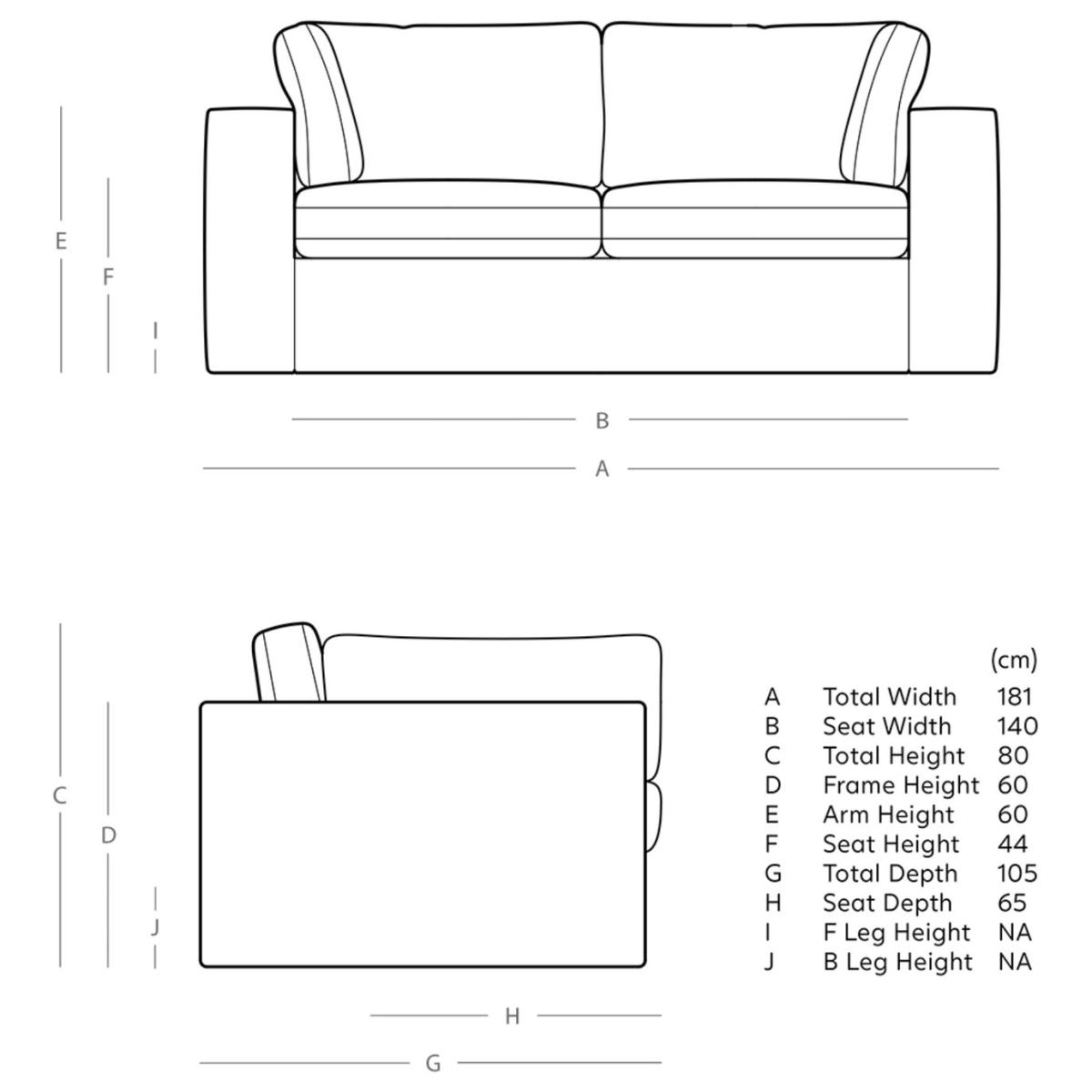 Swoon Seattle Velvet 2 Seater Sofa - Fern Green – image 8