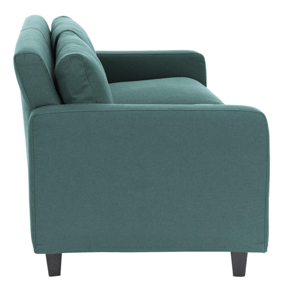 Habitat Chester 2 Seater Fabric Sofa - Teal – image 5
