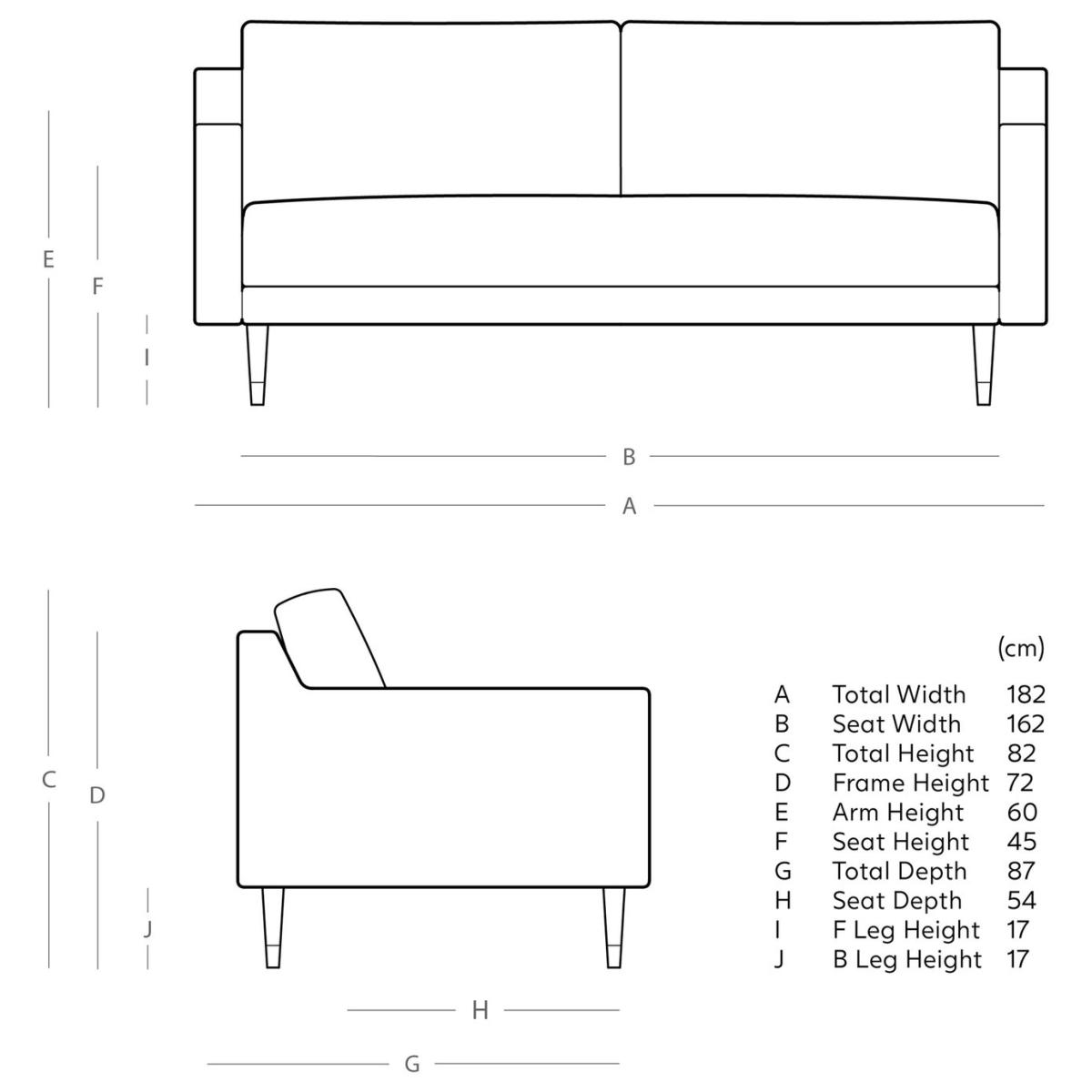 Swoon Rieti Velvet 2 Seater Sofa - Fern Green – image 8