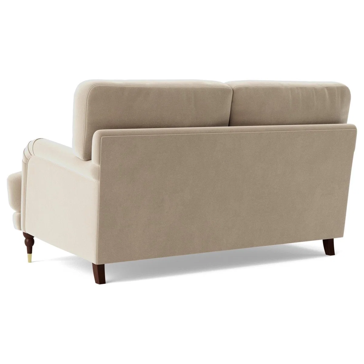 Swoon Charlbury Velvet 2 Seater Sofa - Taupe – image 6
