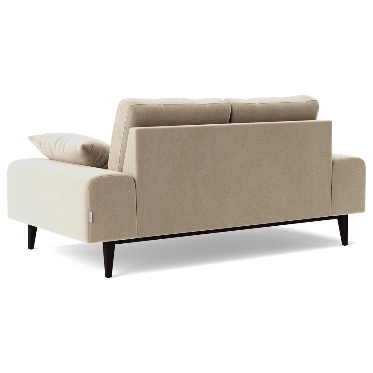 Swoon Tulum Velvet 2 Seater Sofa - Taupe – image 6