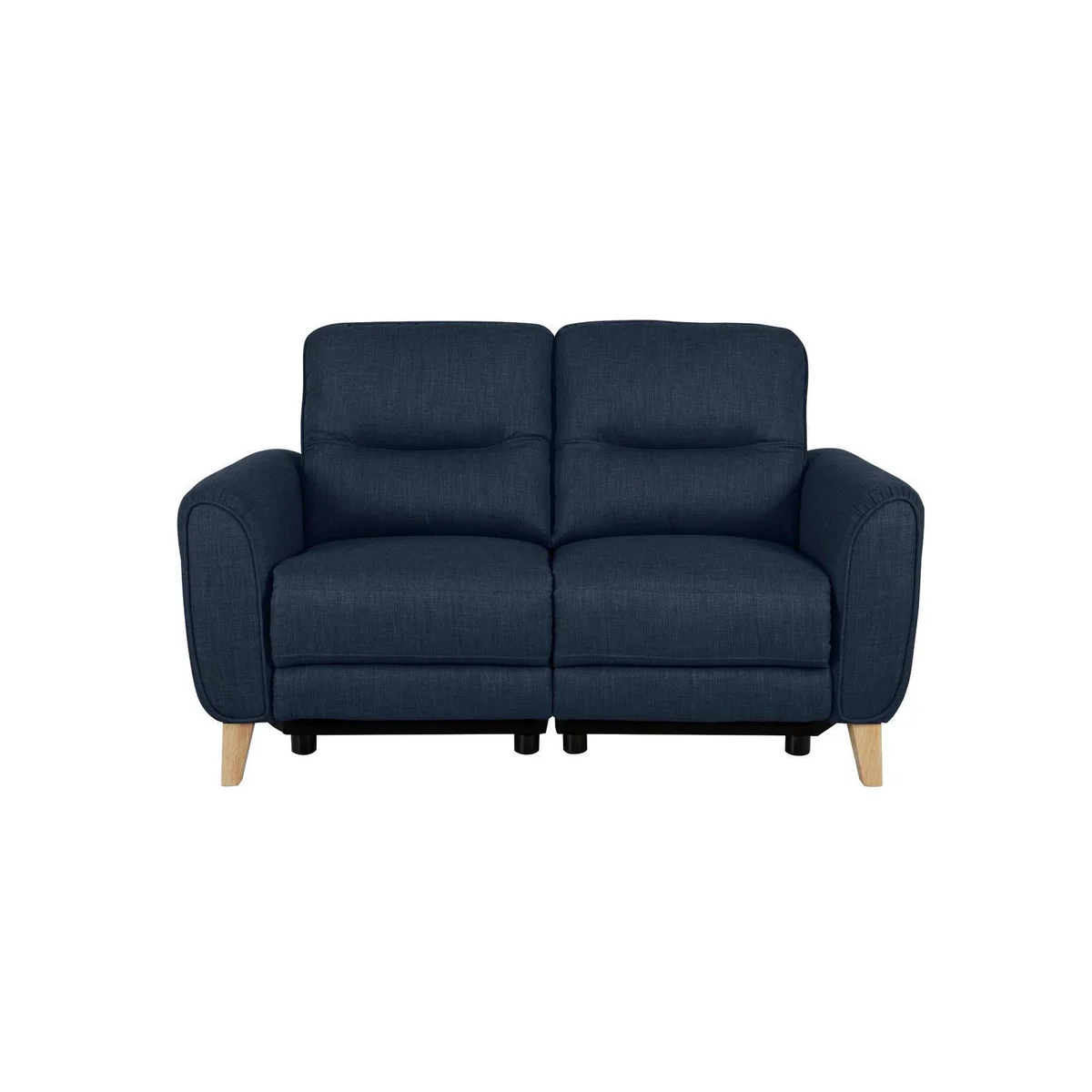 Habitat Tommy 2 Seater Fabric Recliner Sofa - Navy – image 2