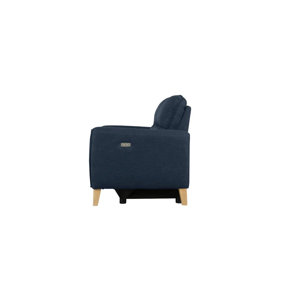 Habitat Tommy 2 Seater Fabric Recliner Sofa - Navy – image 3