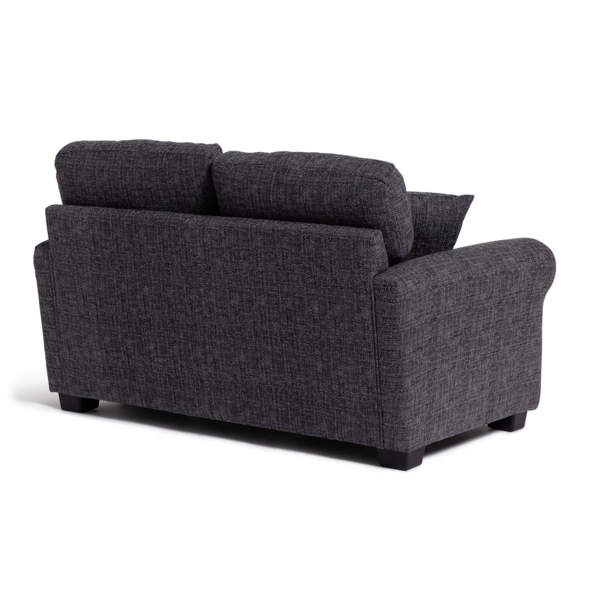 Habitat Lisbon 2 Seater Fabric Sofa - Charcoal – image 4