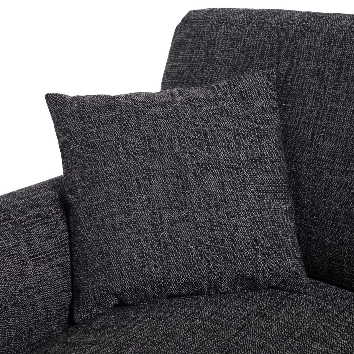 Habitat Lisbon 2 Seater Fabric Sofa - Charcoal – image 7