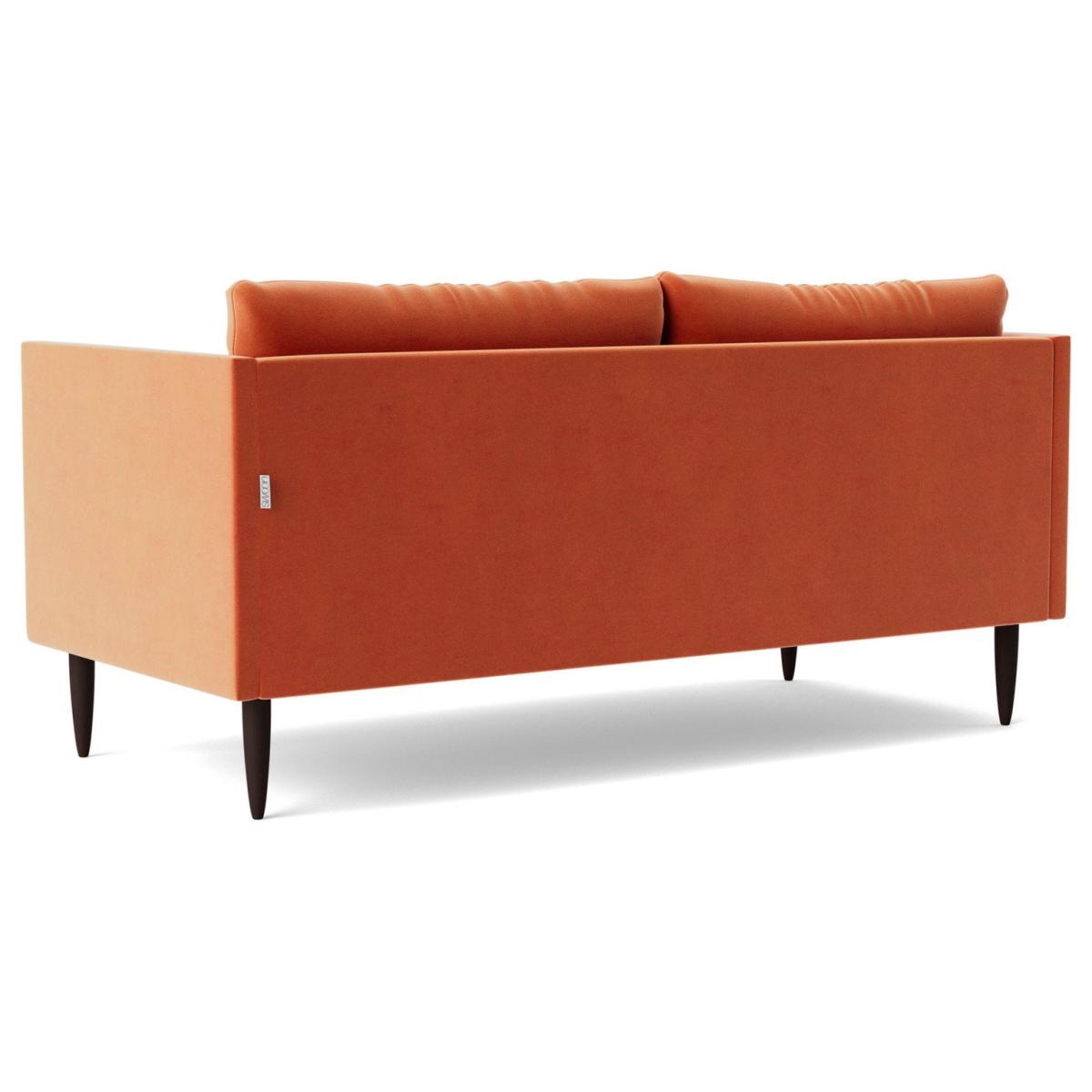 Swoon Luna Velvet 2 Seater Sofa - Burnt Orange – image 6