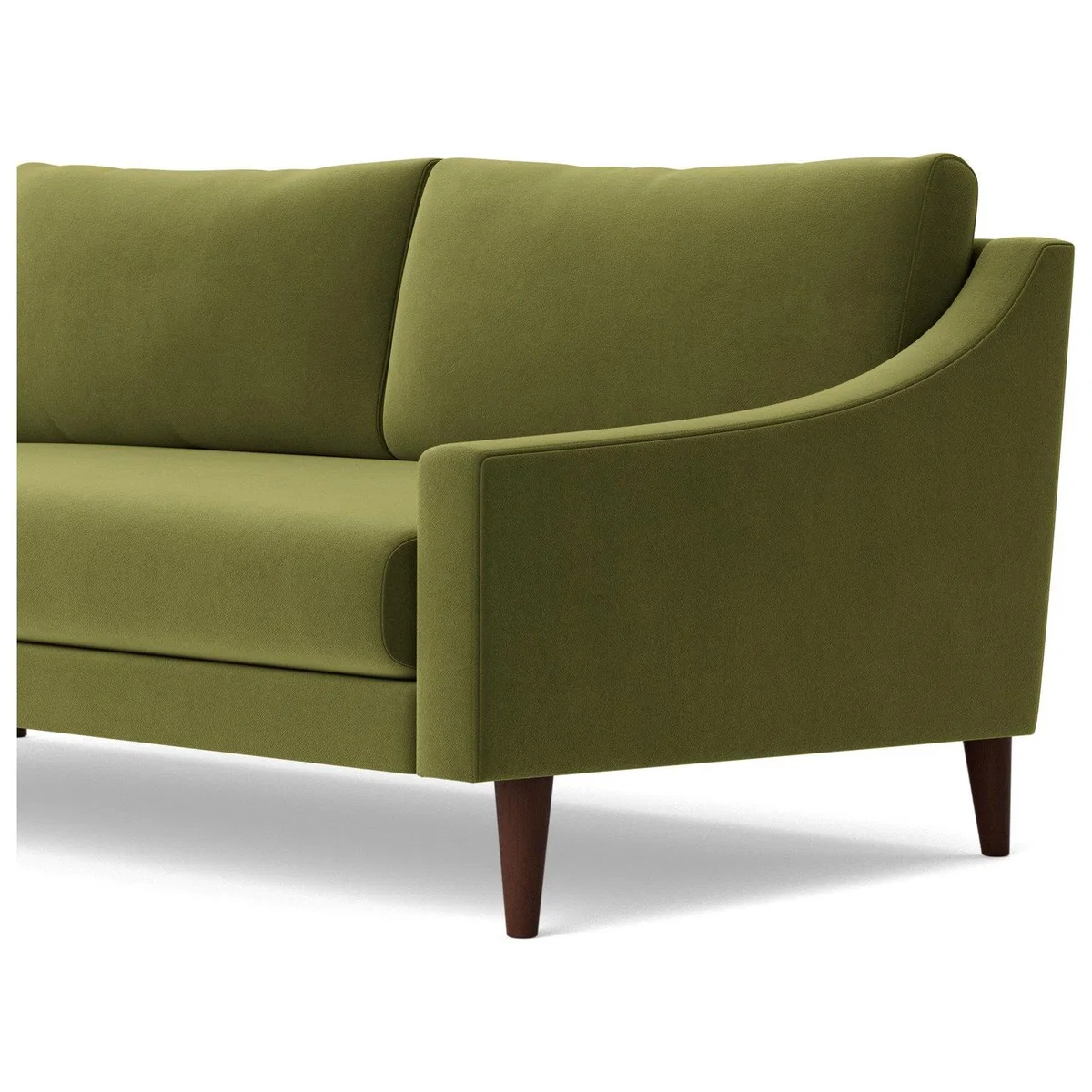 Swoon Turin Velvet 2 Seater Sofa - Fern Green – image 5