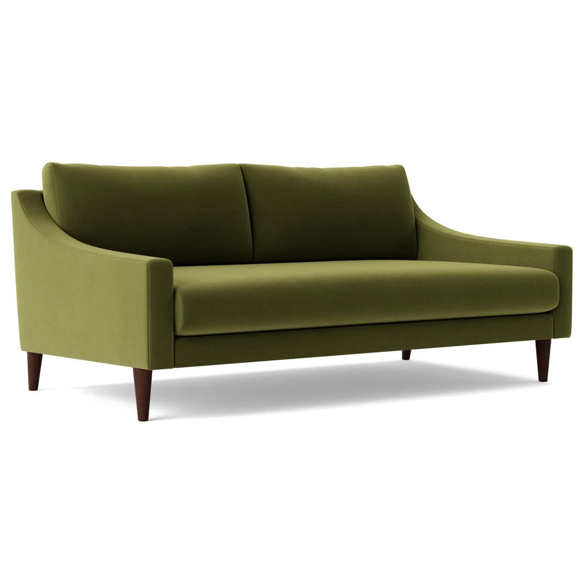 Swoon Turin Velvet 2 Seater Sofa - Fern Green – image 7