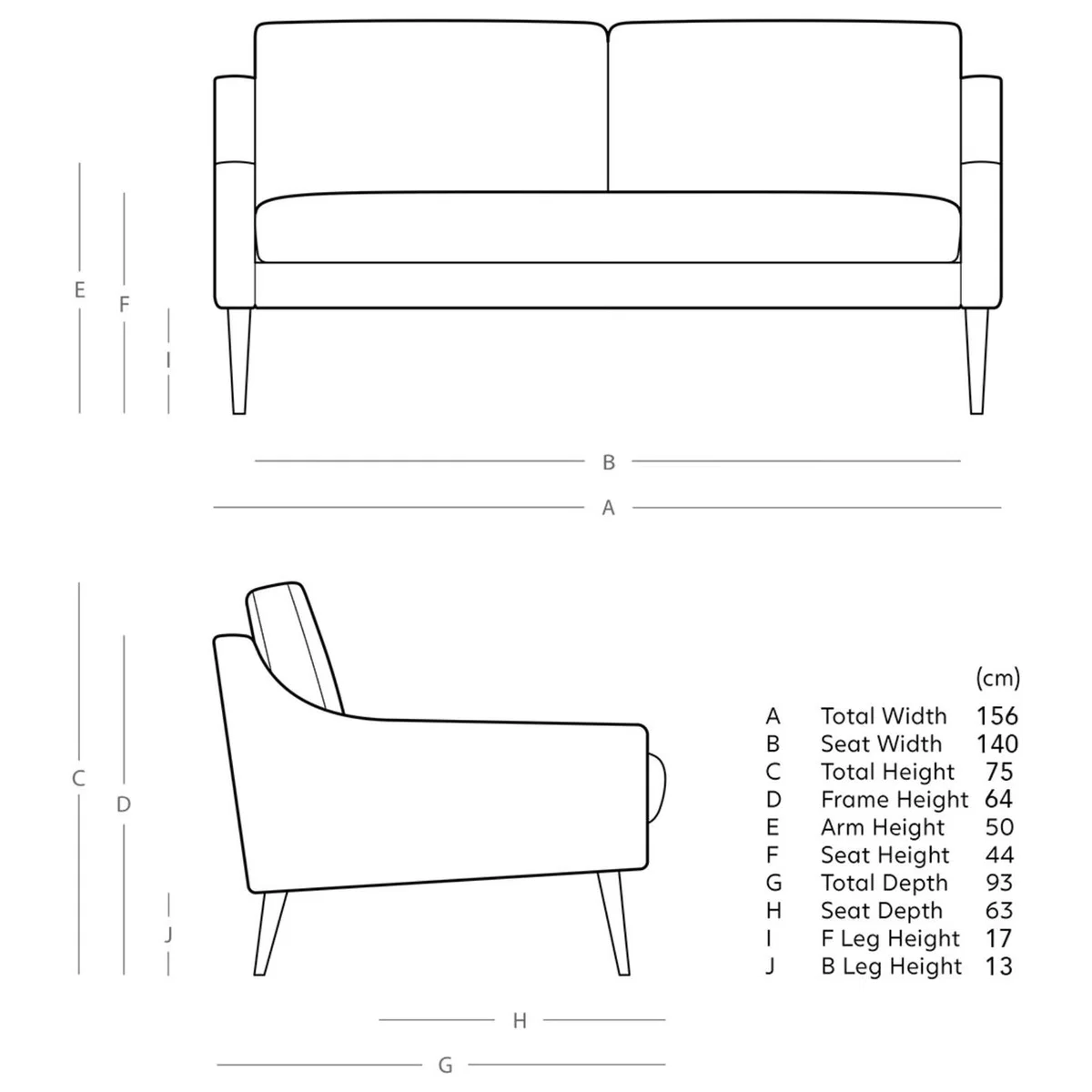 Swoon Turin Velvet 2 Seater Sofa - Taupe – image 8