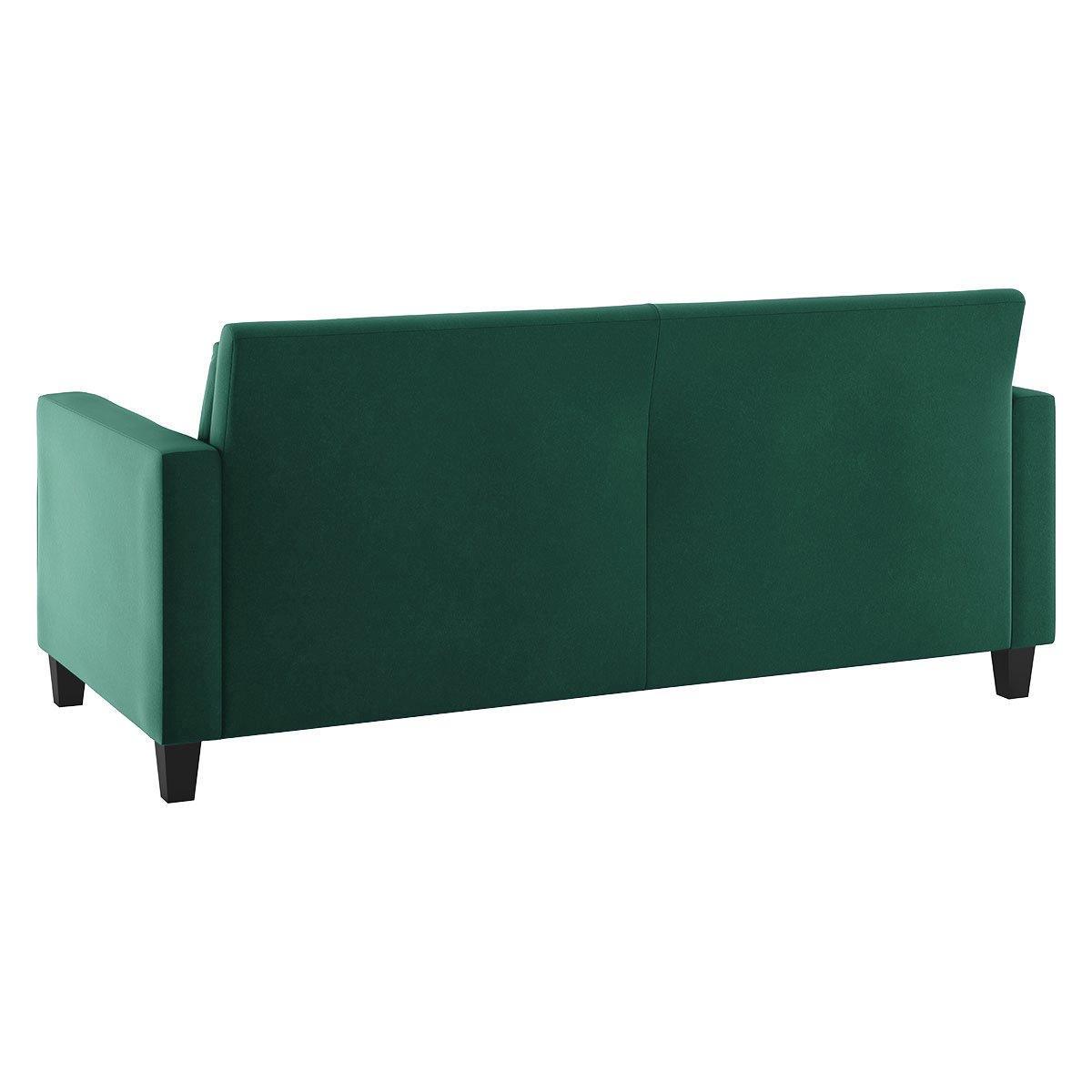 Habitat Chester 2 Seater Velvet Sofa - Emerald Green – image 3