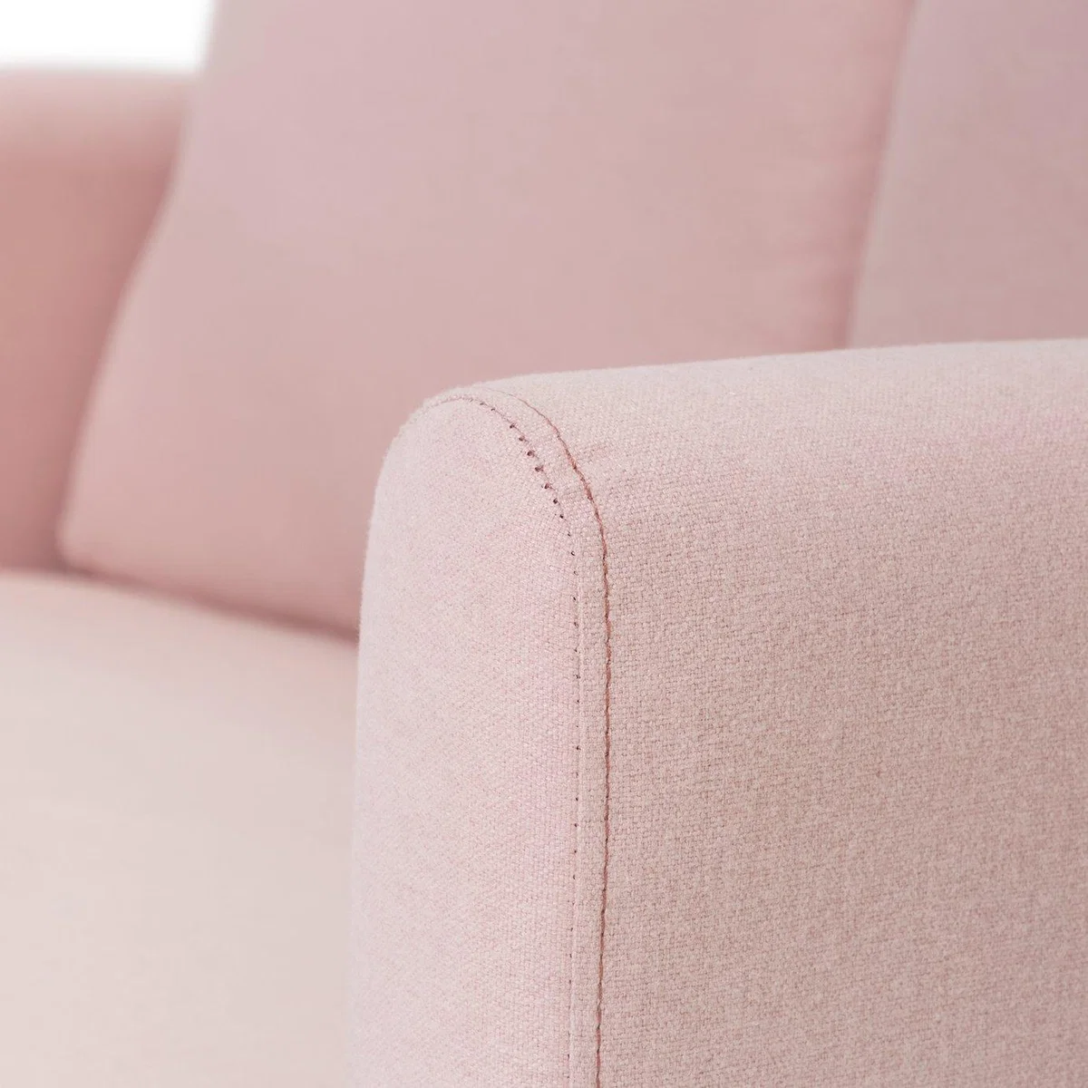 Habitat Remi 2 Seater Fabric Chaise in a Box - Pink – image 6