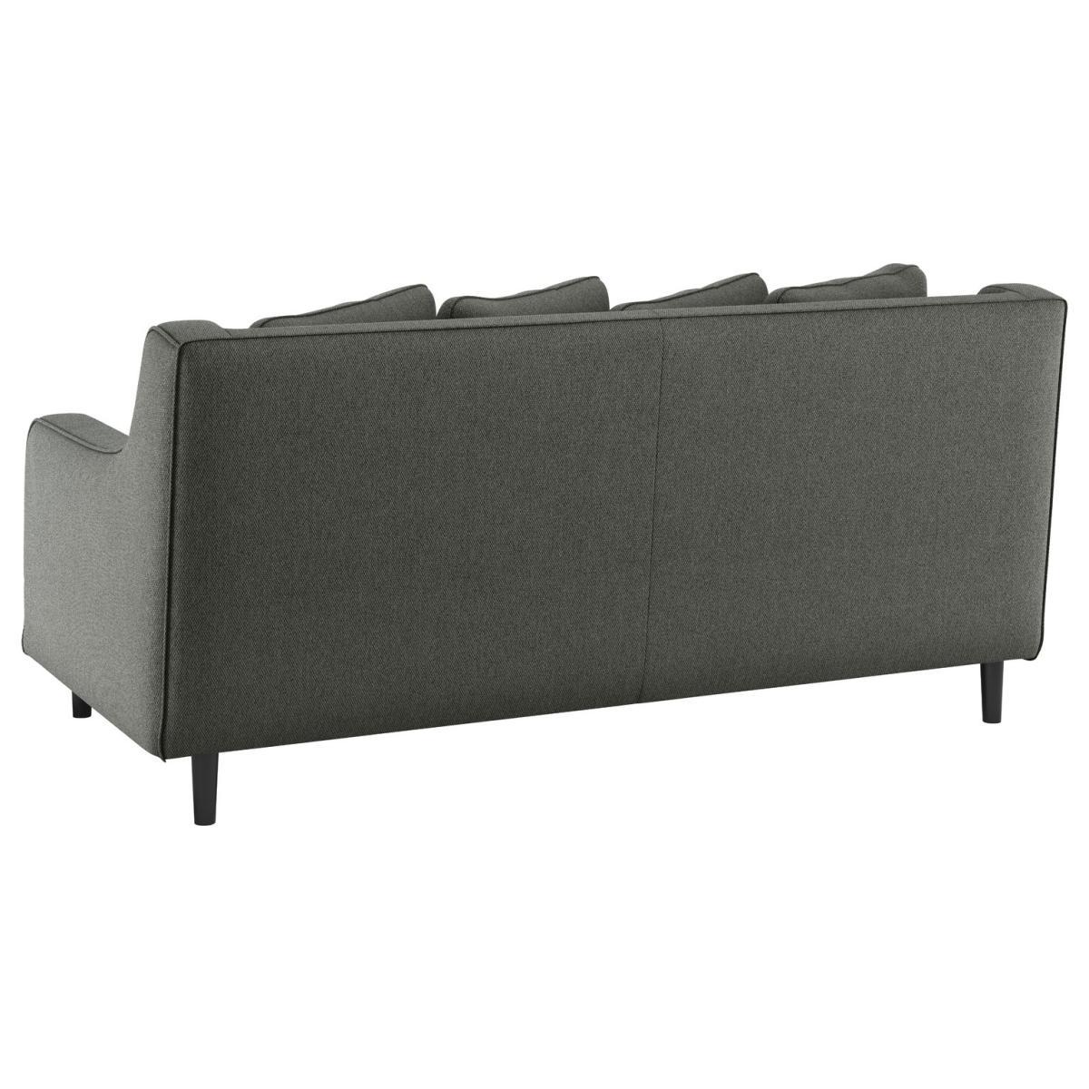 Habitat Swift 2 Seater Fabric Sofa - Charcoal – image 3