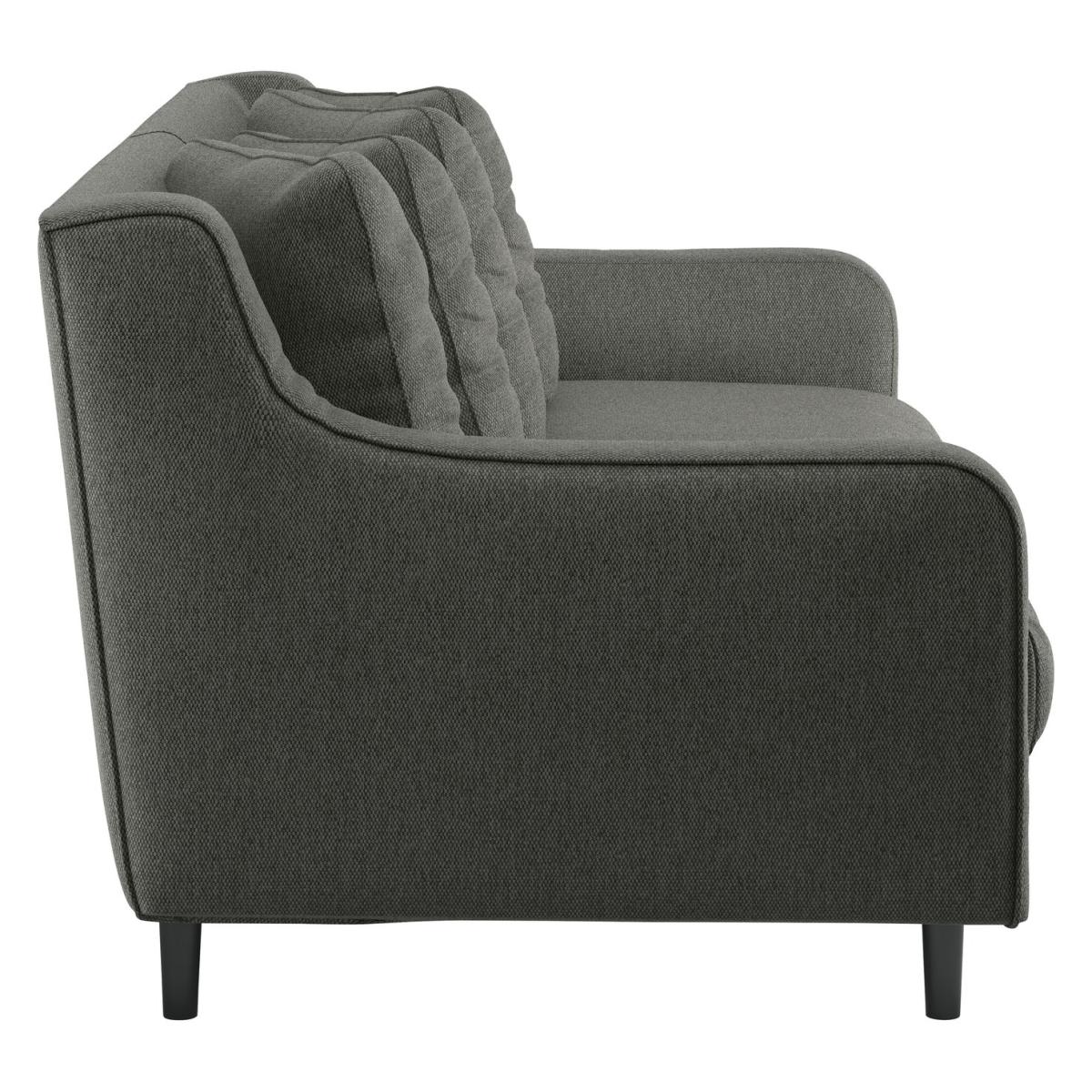Habitat Swift 2 Seater Fabric Sofa - Charcoal – image 4