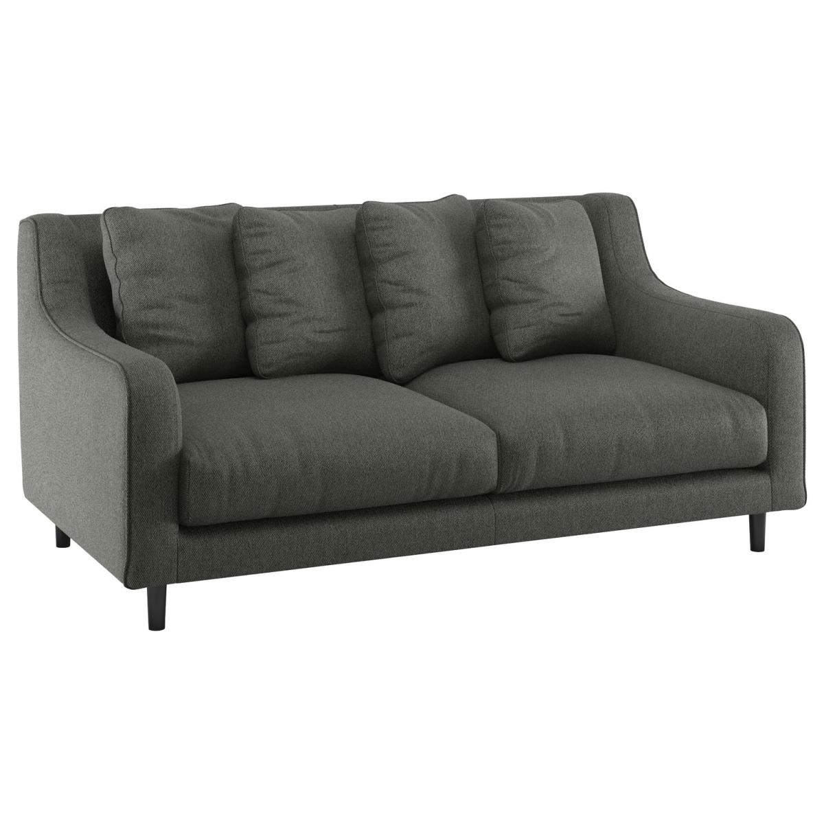 Habitat Swift 2 Seater Fabric Sofa - Charcoal – image 5