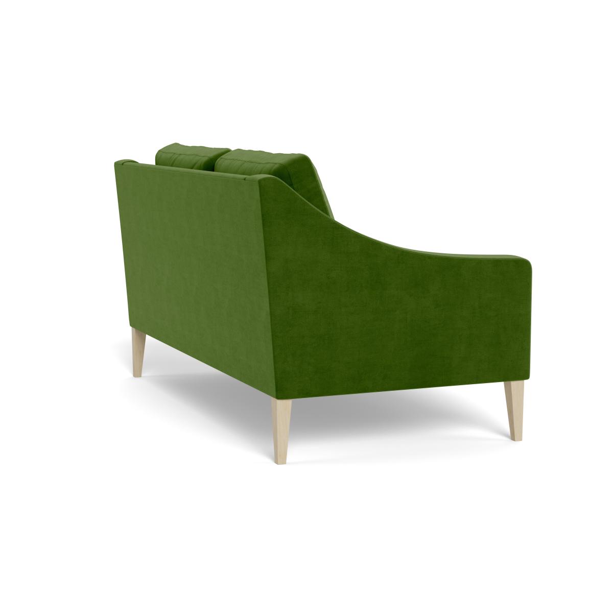 Heal's Richmond 2 Seater Sofa Smart Luxe Velvet Grass Black Feet – image 5