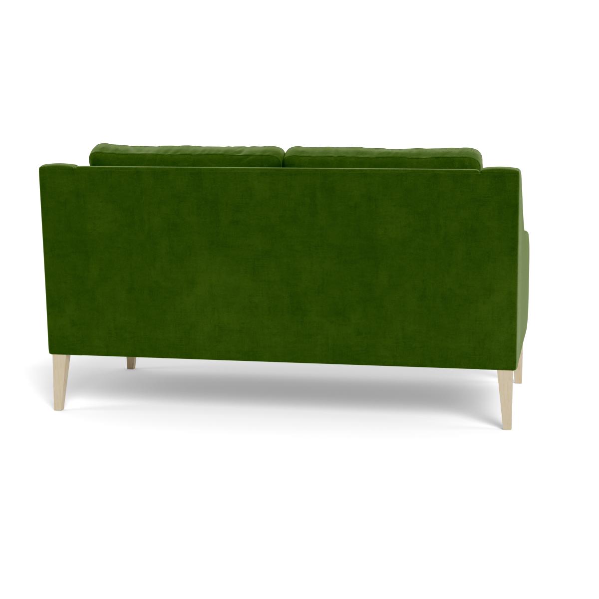 Heal's Richmond 2 Seater Sofa Smart Luxe Velvet Grass Black Feet – image 6