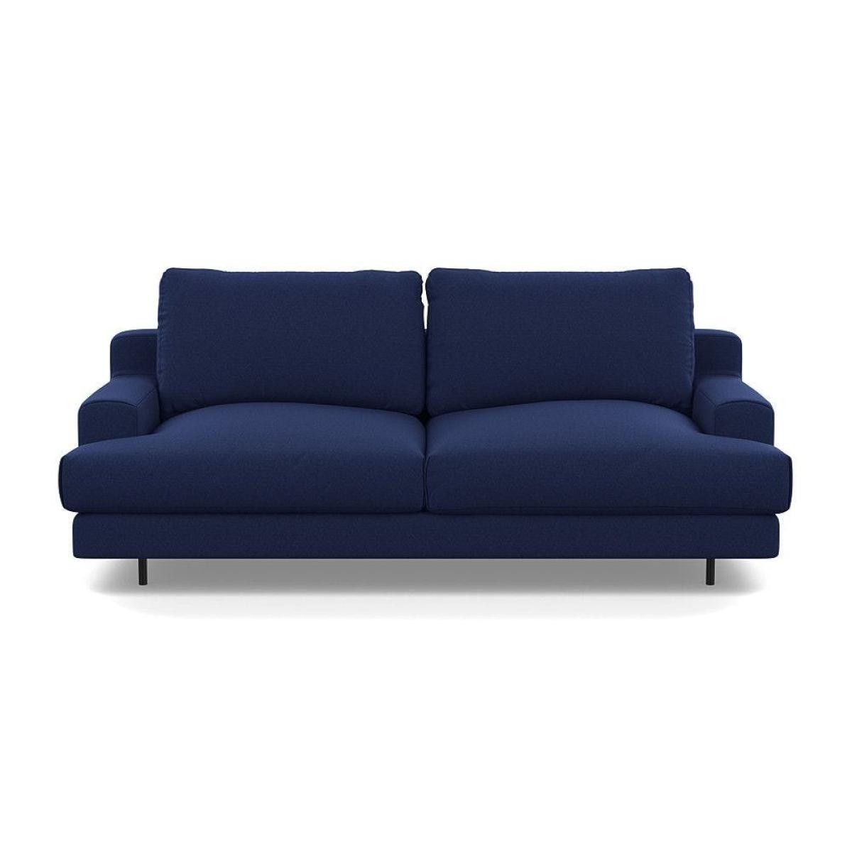 Heal's Orso 2 Seater Sofa Broad Weave Tin Black Feet - Heal's UK Furniture – image 23