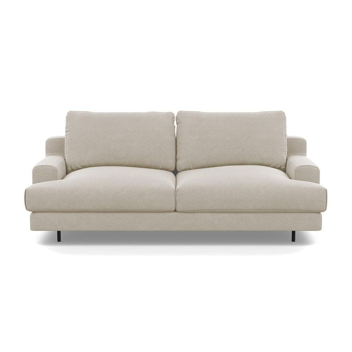 Heal's Orso 2 Seater Sofa Broad Weave Tin Black Feet - Heal's UK Furniture – image 25
