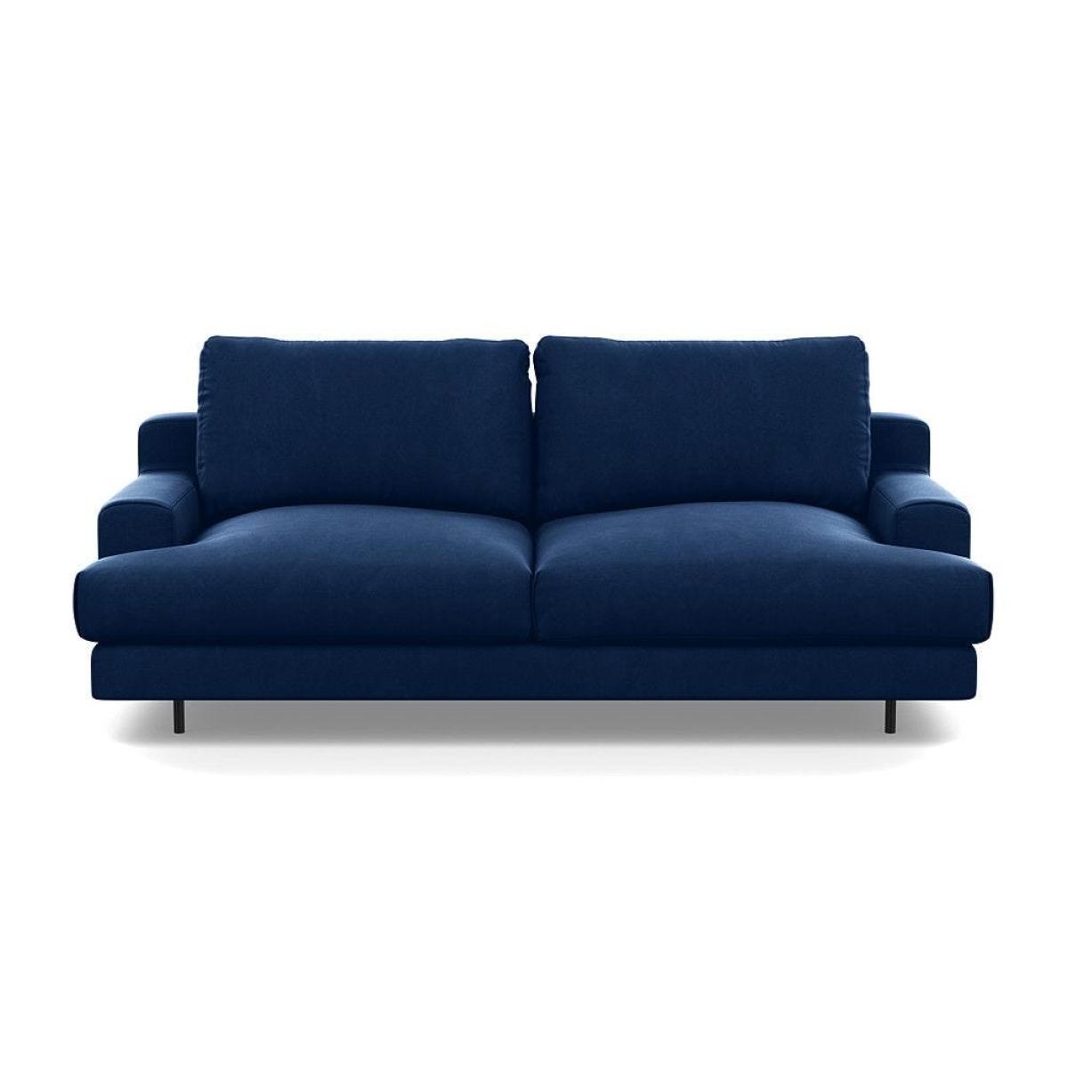 Heal's Orso 2 Seater Sofa Broad Weave Tin Black Feet - Heal's UK Furniture – image 27