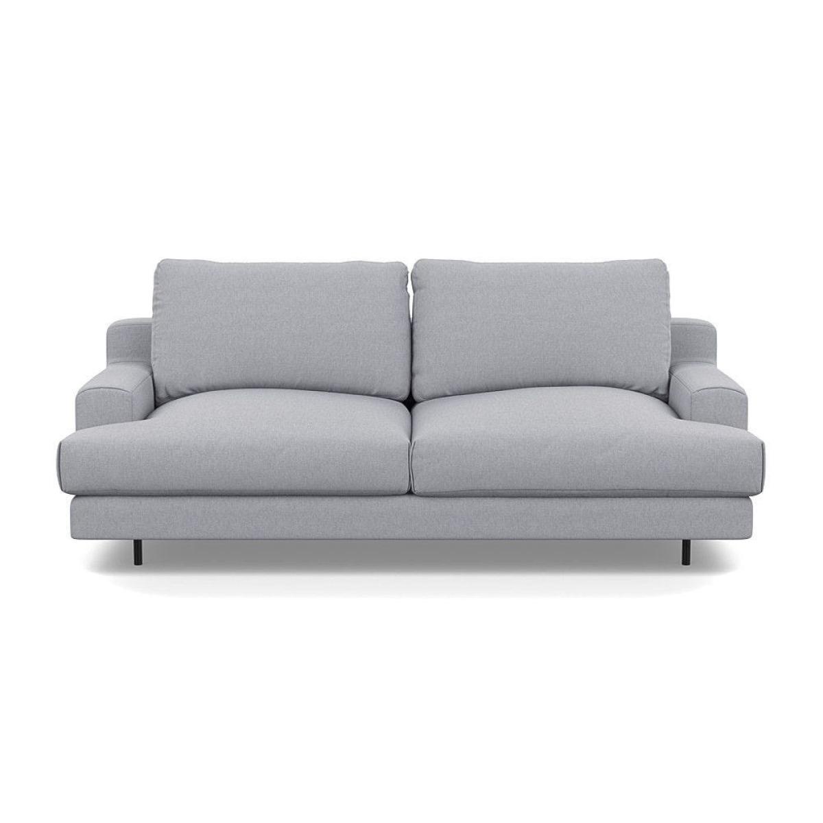 Heal's Orso 2 Seater Sofa Broad Weave Tin Black Feet - Heal's UK Furniture – image 28