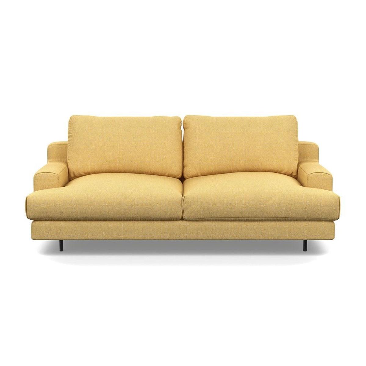 Heal's Orso 2 Seater Sofa Broad Weave Tin Black Feet - Heal's UK Furniture – image 31