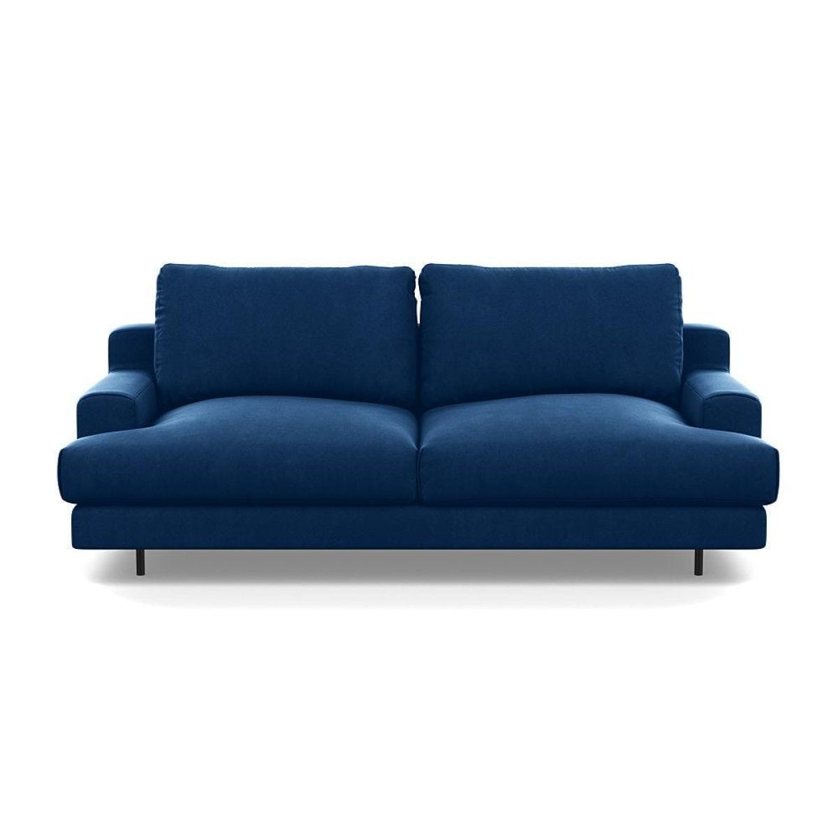 Heal's Orso 2 Seater Sofa Broad Weave Tin Black Feet - Heal's UK Furniture – image 34