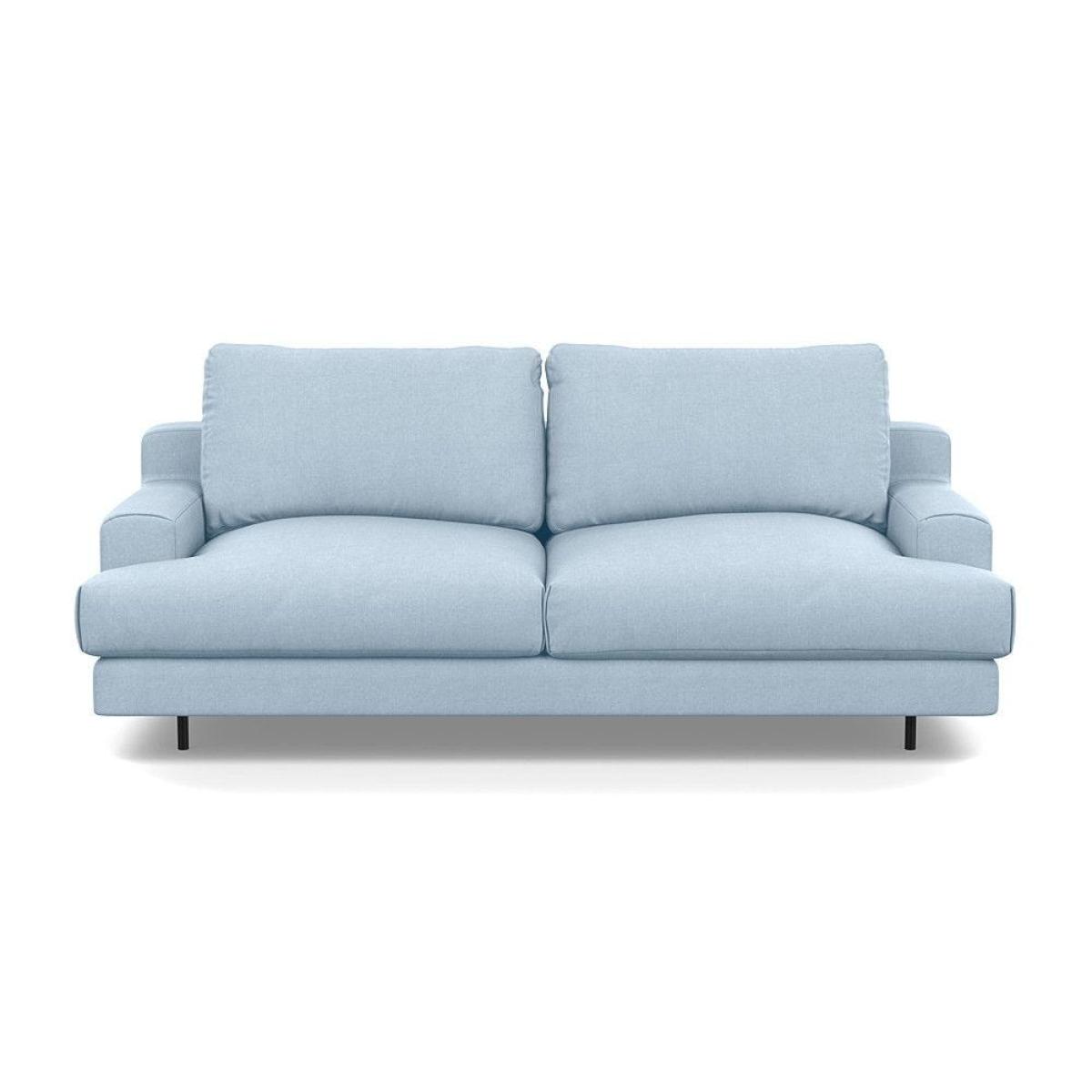 Heal's Orso 2 Seater Sofa Broad Weave Tin Black Feet - Heal's UK Furniture – image 38