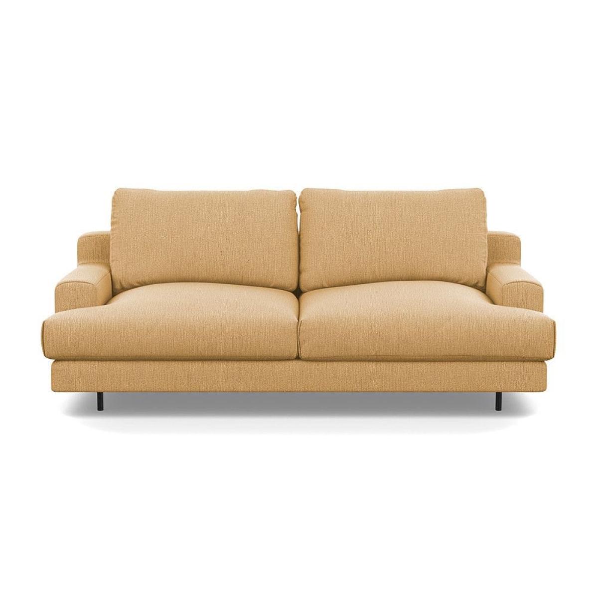 Heal's Orso 2 Seater Sofa Broad Weave Tin Black Feet - Heal's UK Furniture – image 42