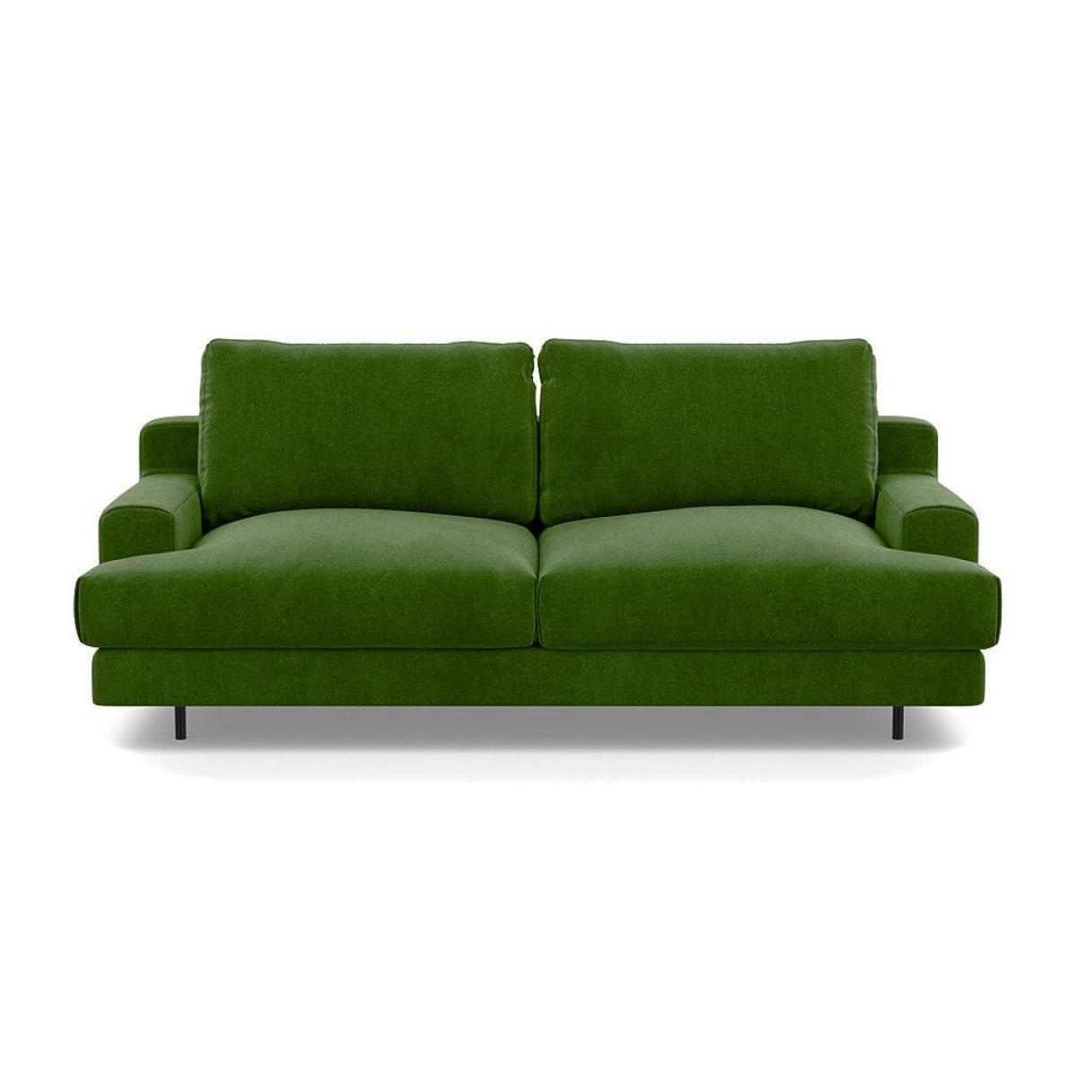 Heal's Orso 2 Seater Sofa Broad Weave Tin Black Feet - Heal's UK Furniture – image 49