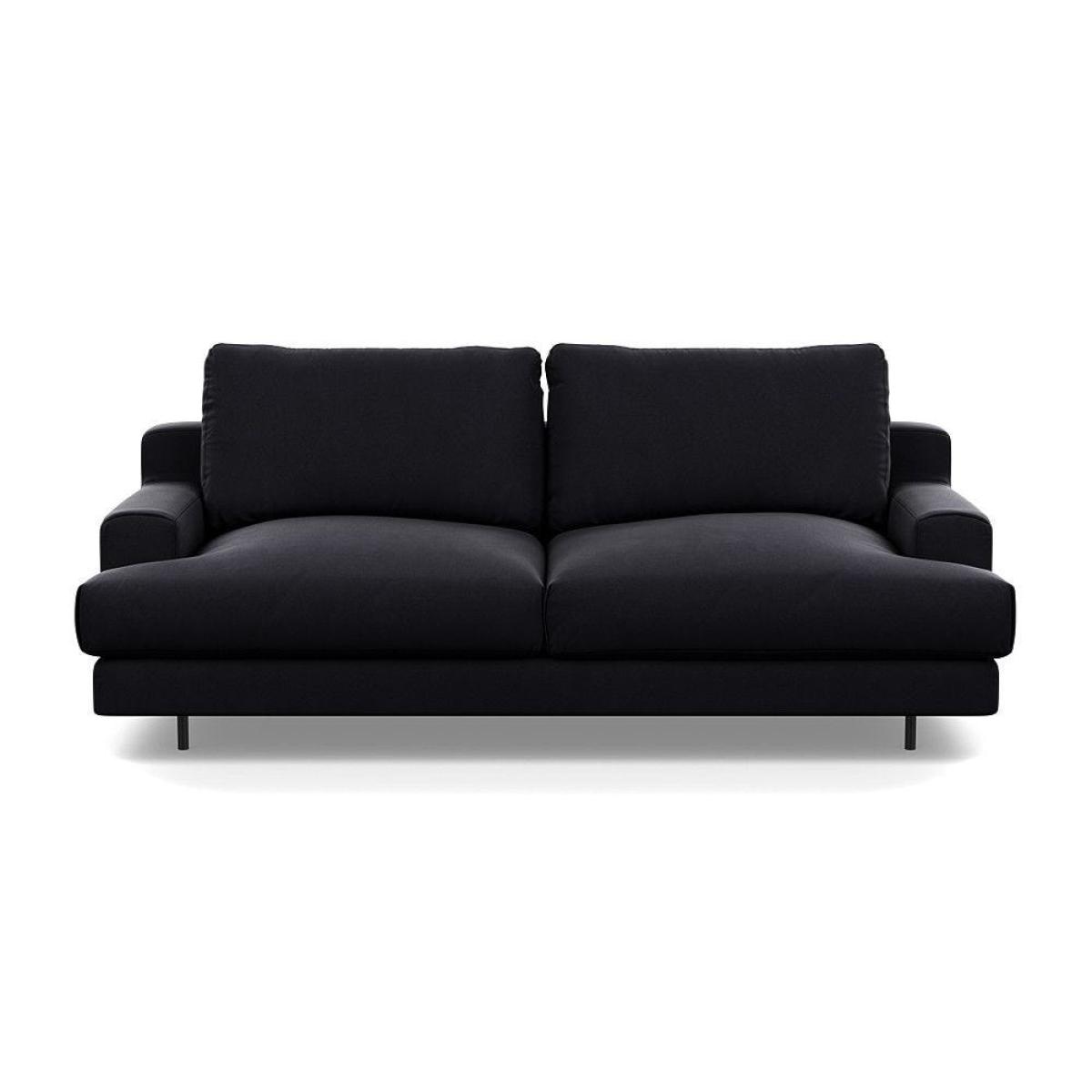 Heal's Orso 2 Seater Sofa Broad Weave Tin Black Feet - Heal's UK Furniture – image 50