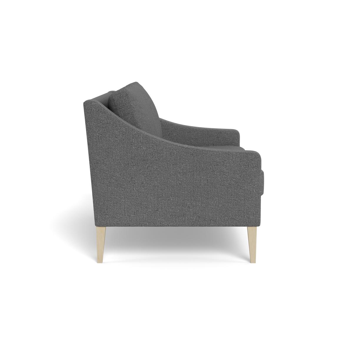 Heal's Richmond 2 Seater Sofa Tejo Recycled Noir Tinted Ash Feet – image 4