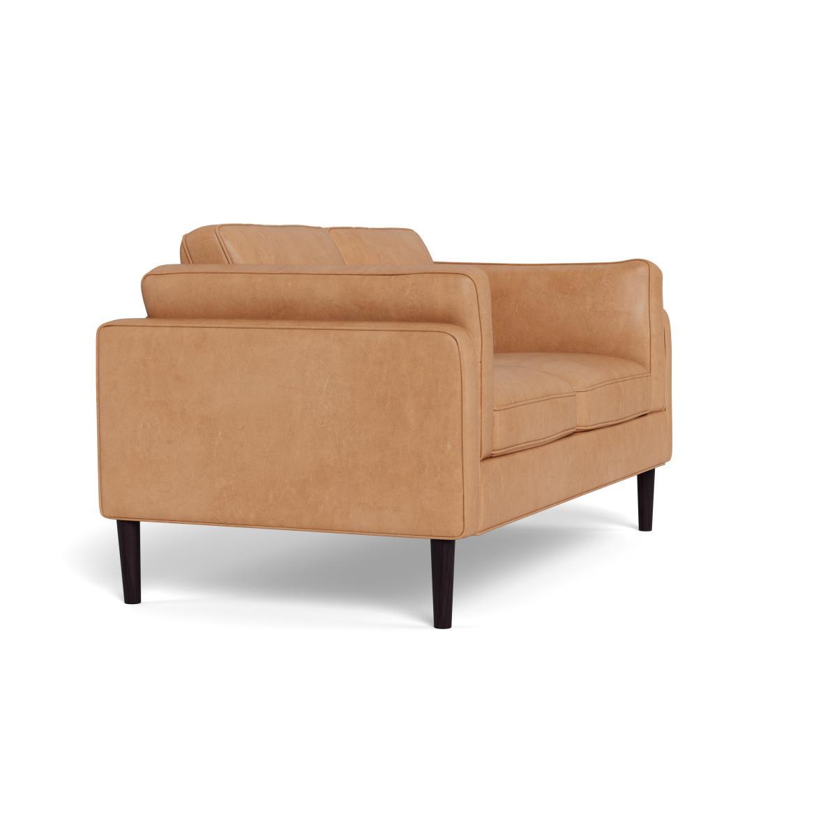 Heal's Sonno 2 Seater Daino Leather Parchment Natural Feet - Heal's UK Furniture – image 2