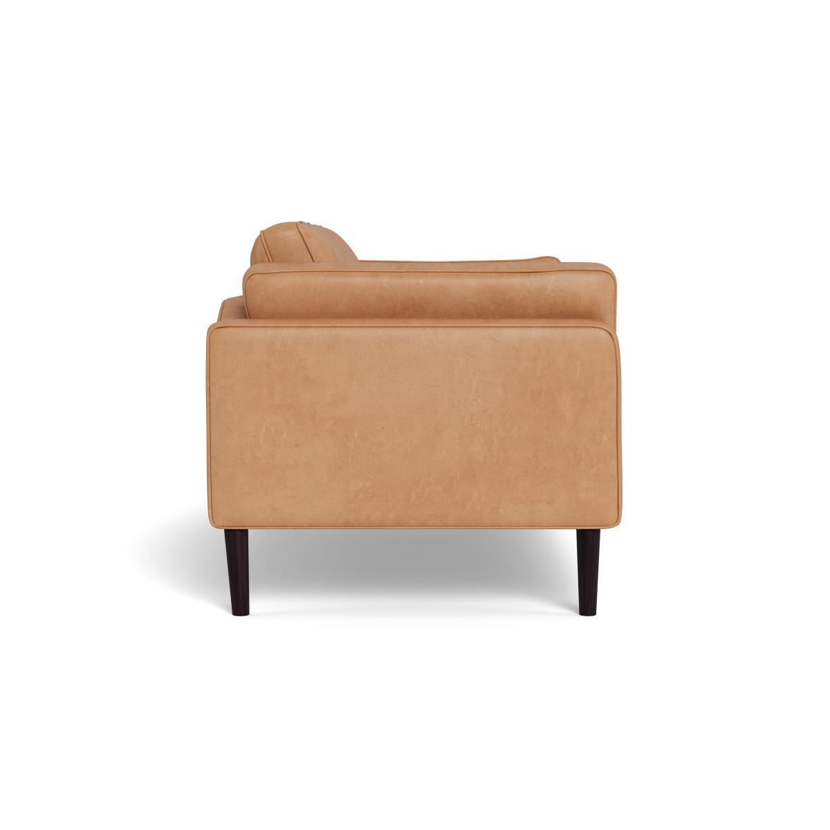 Heal's Sonno 2 Seater Daino Leather Parchment Natural Feet - Heal's UK Furniture – image 3