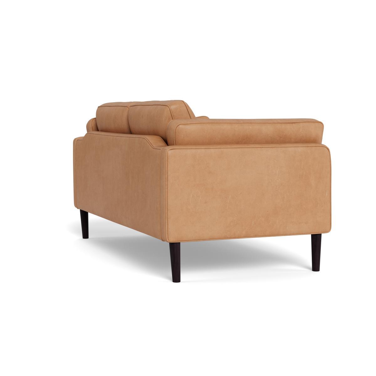 Heal's Sonno 2 Seater Daino Leather Parchment Natural Feet - Heal's UK Furniture – image 4